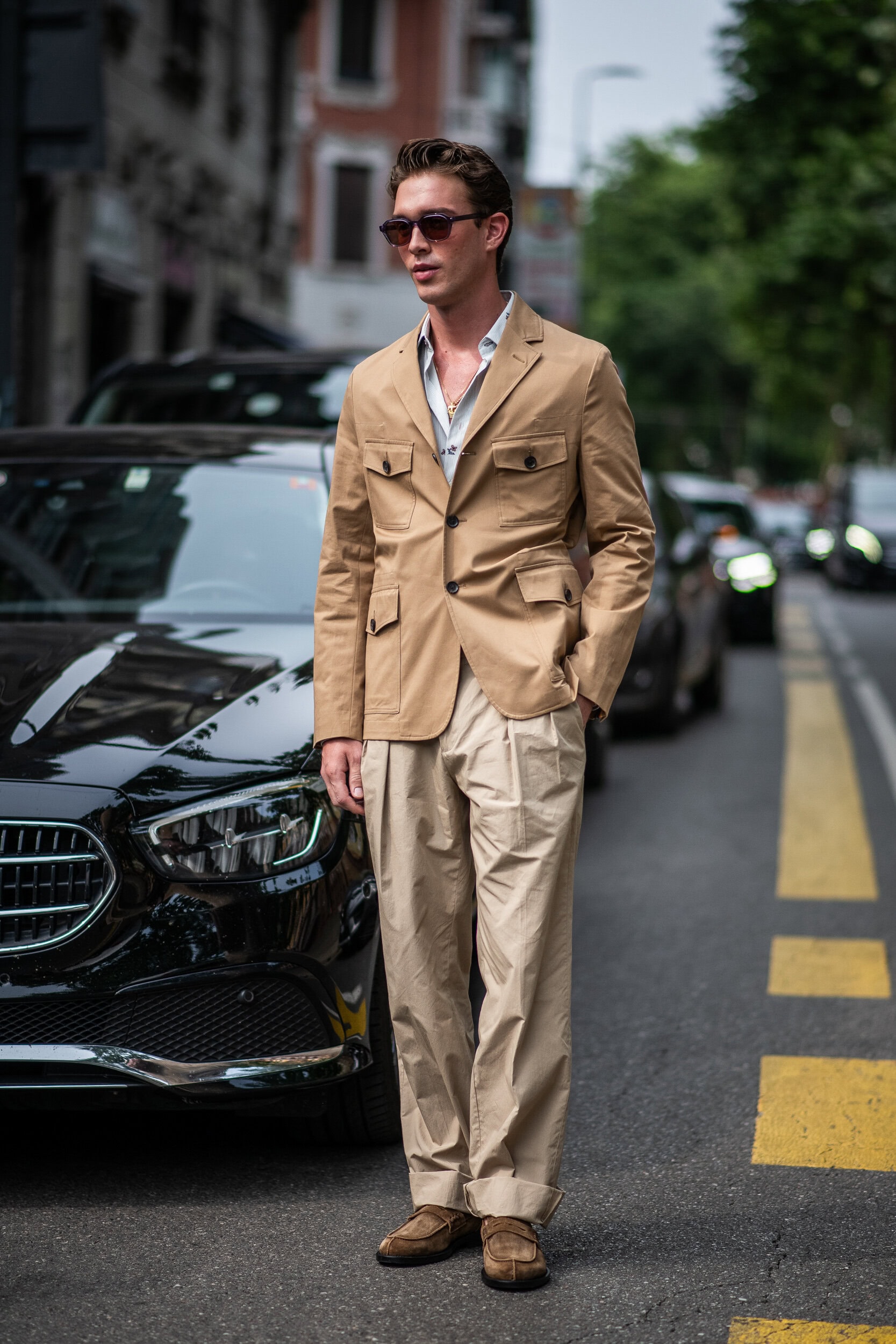 Milano Milan Men's Street Style Spring 2026 Shows