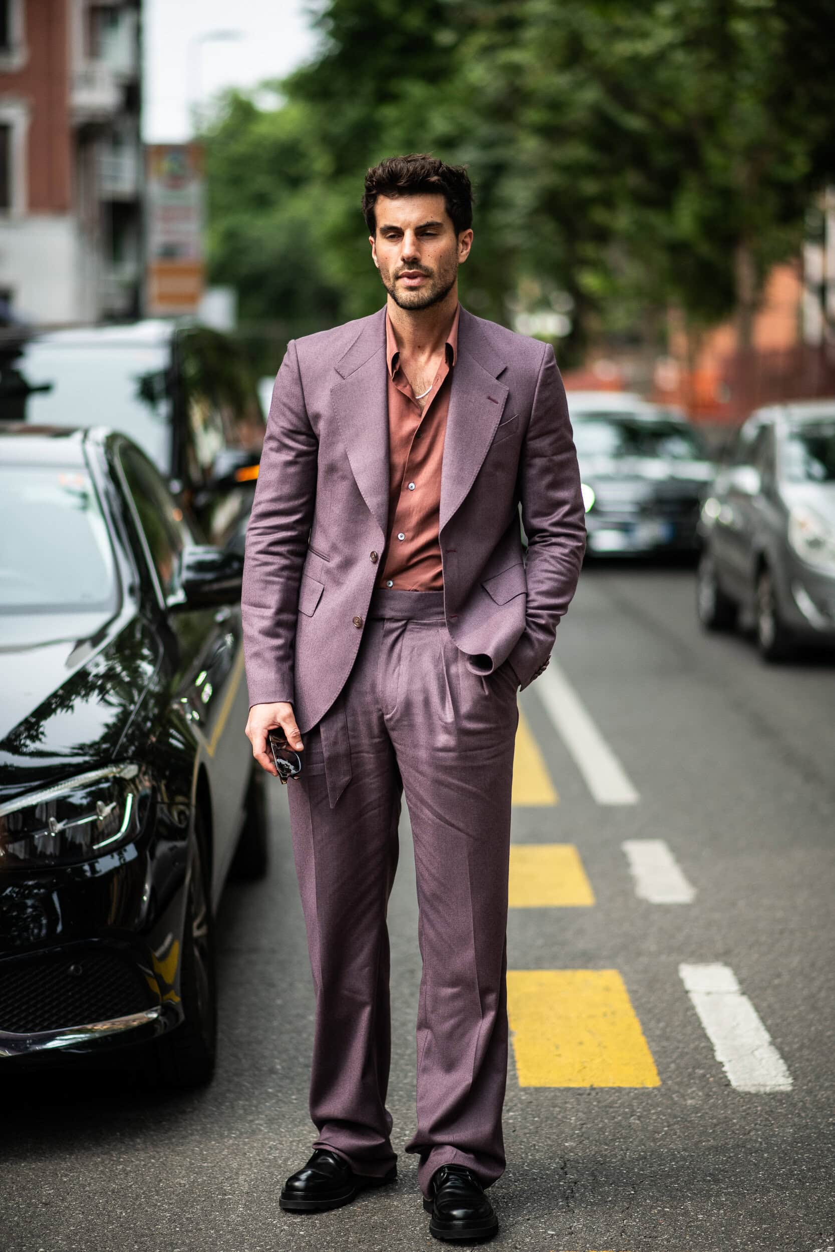 Milano Milan Men's Street Style Spring 2026 Shows