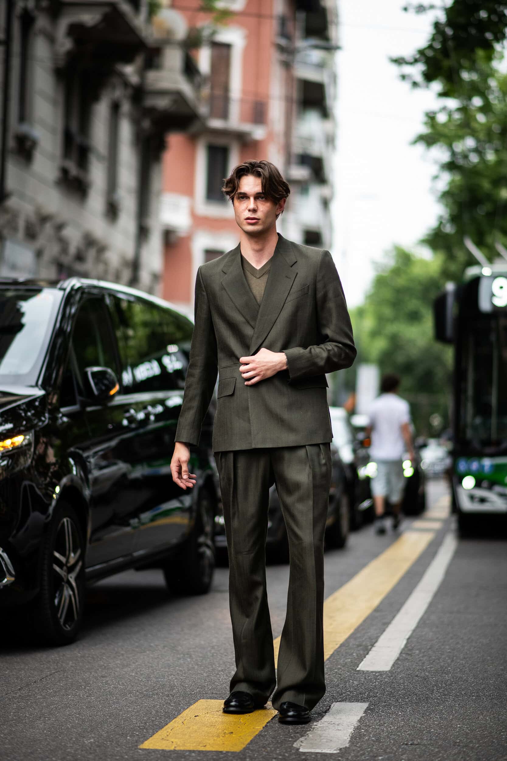 Milano Milan Men's Street Style Spring 2026 Shows