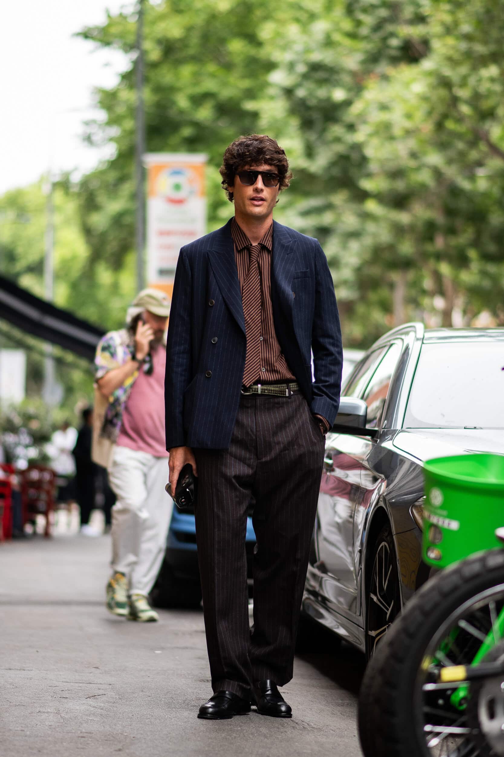 Milano Milan Men's Street Style Spring 2026 Shows