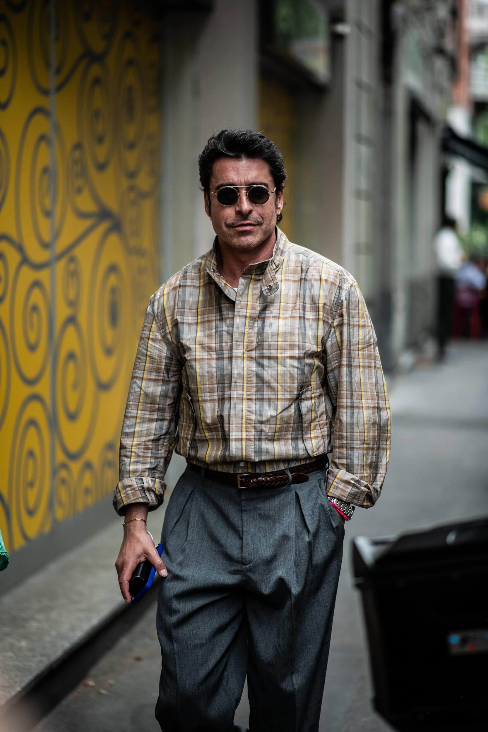 Milano Milan Men's Street Style Spring 2026 Shows