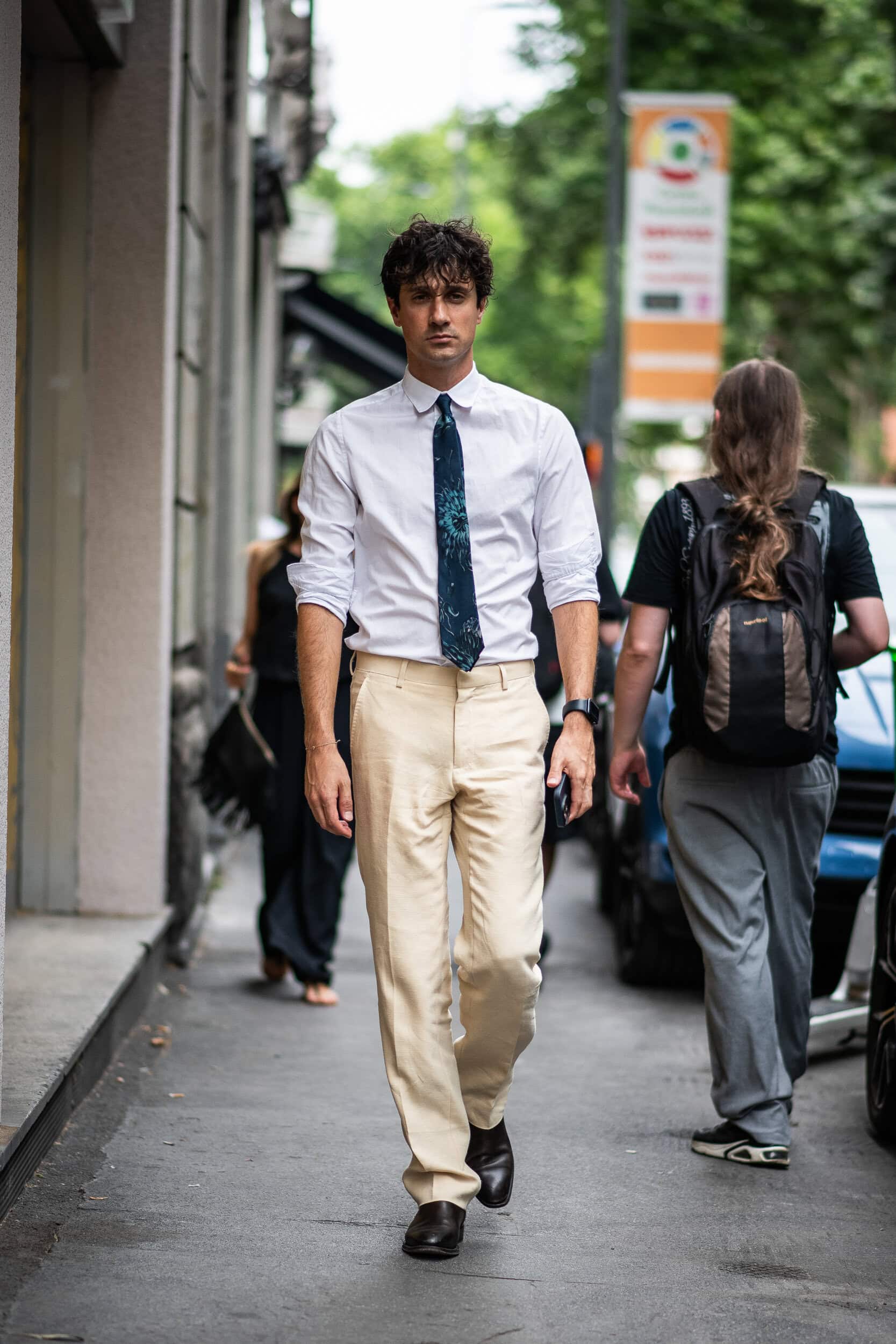 Milano Milan Men's Street Style Spring 2026 Shows