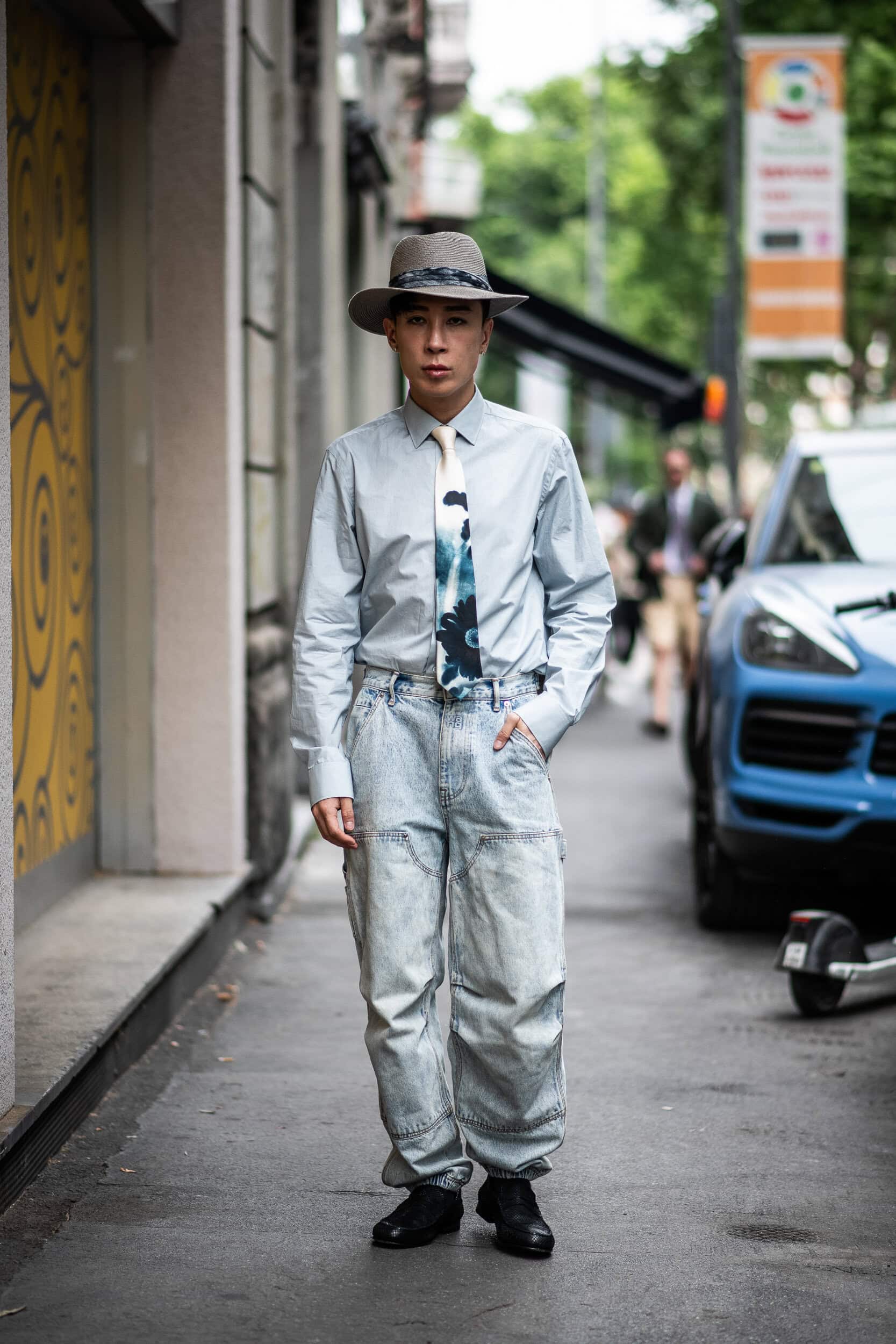 Milano Milan Men's Street Style Spring 2026 Shows