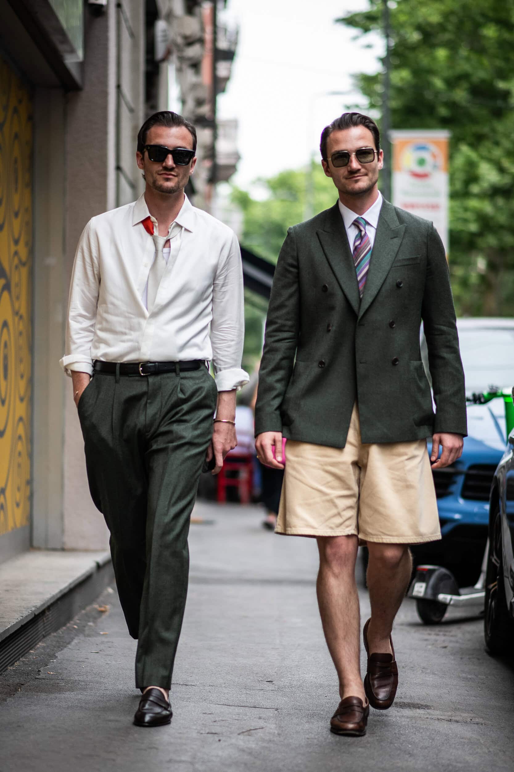 Milano Milan Men's Street Style Spring 2026 Shows