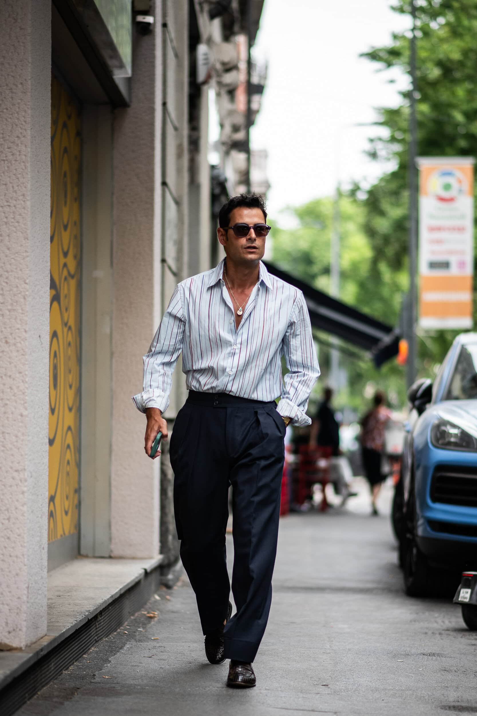 Milano Milan Men's Street Style Spring 2026 Shows