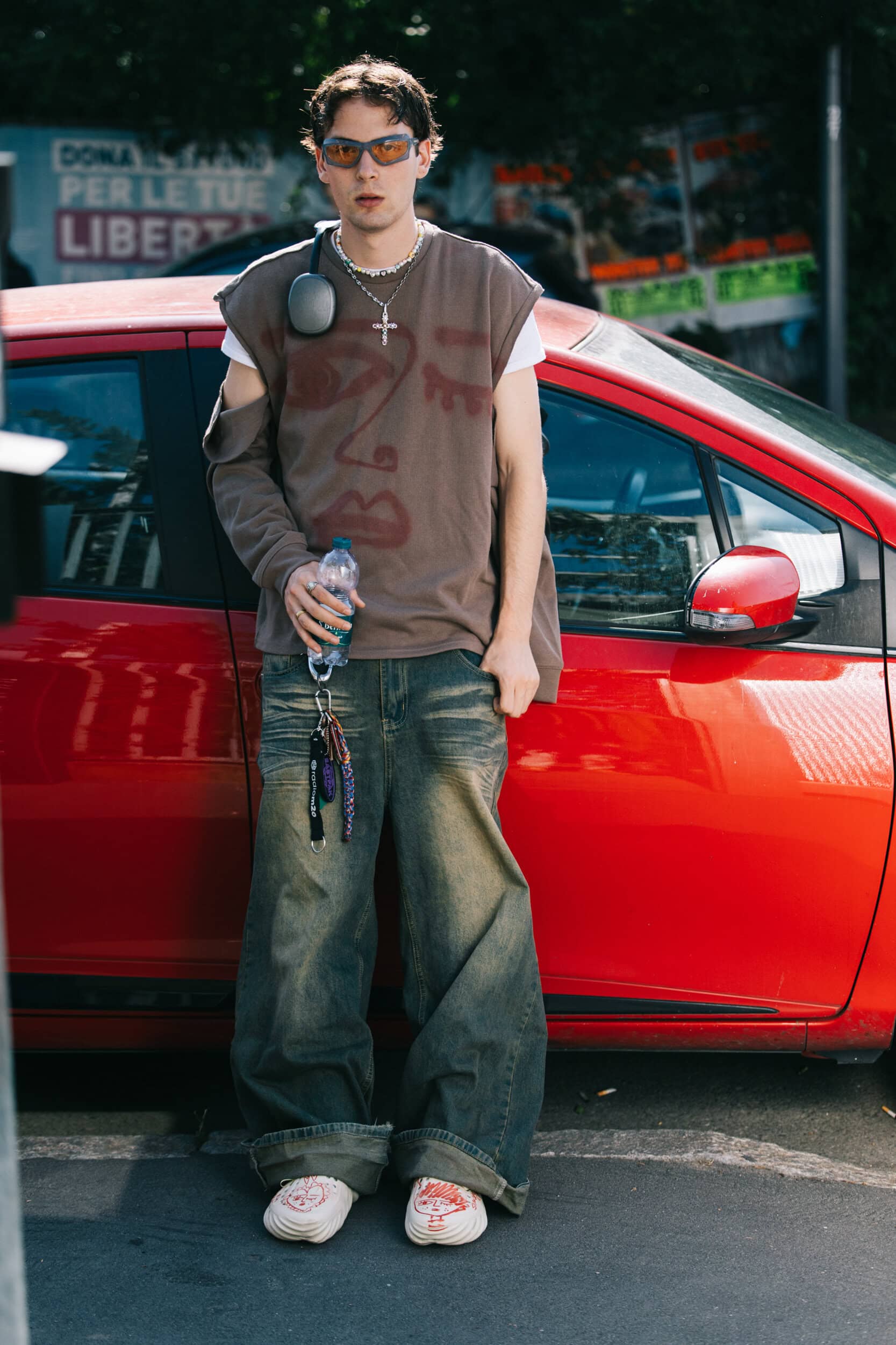 Milano Milan Men's Street Style Spring 2026 Shows