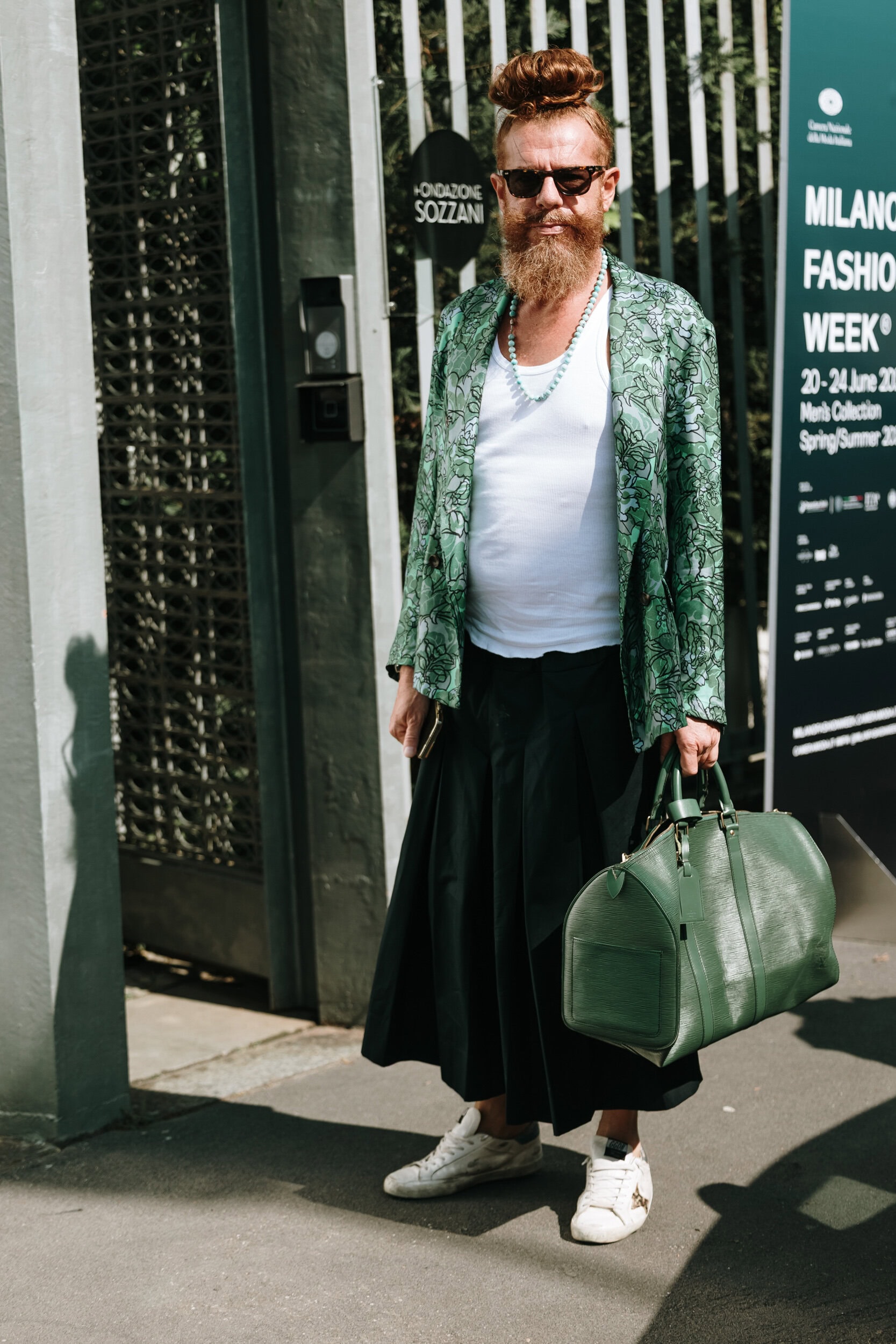 Milano Milan Men's Street Style Spring 2026 Shows