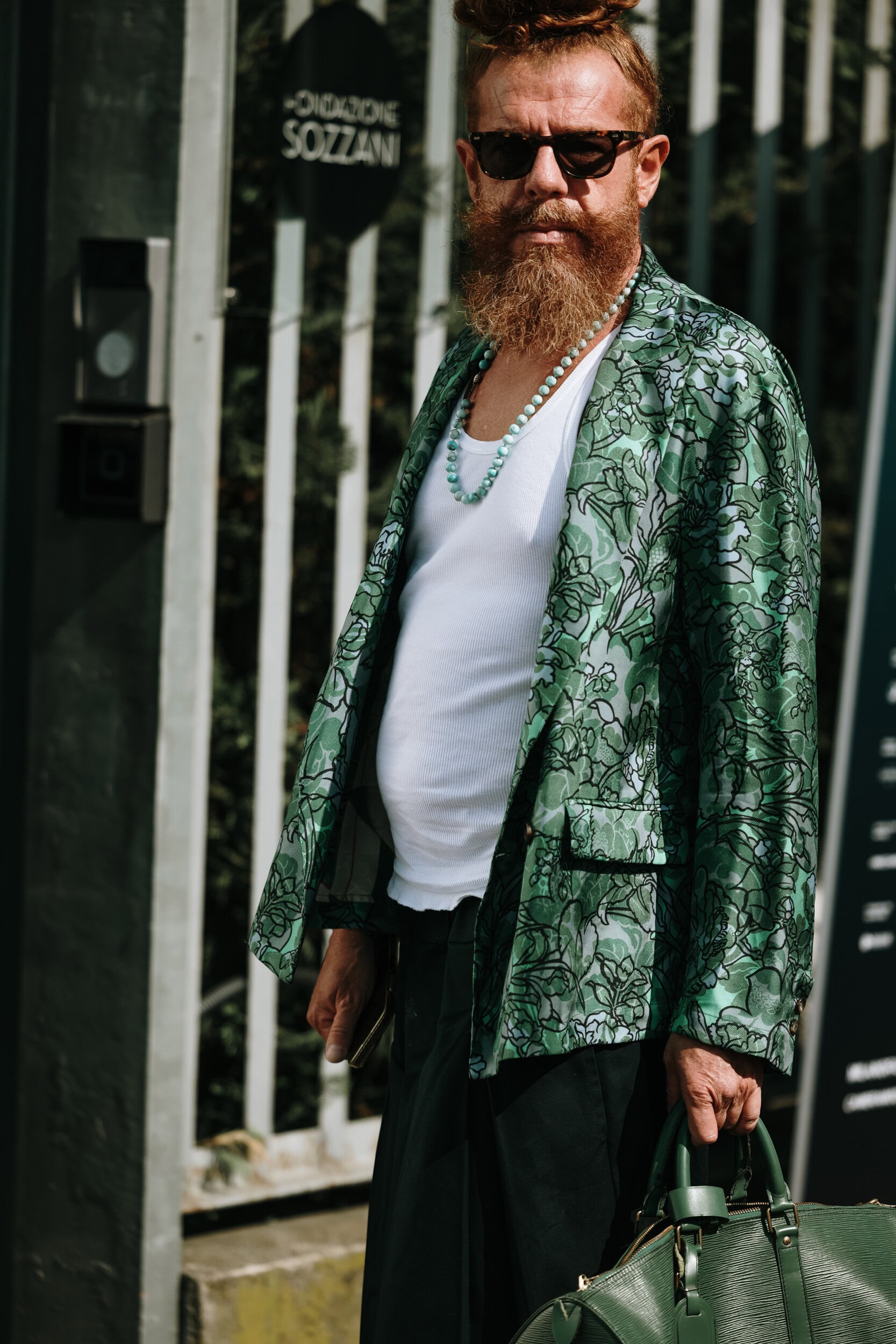 Milano Milan Men's Street Style Spring 2026 Shows