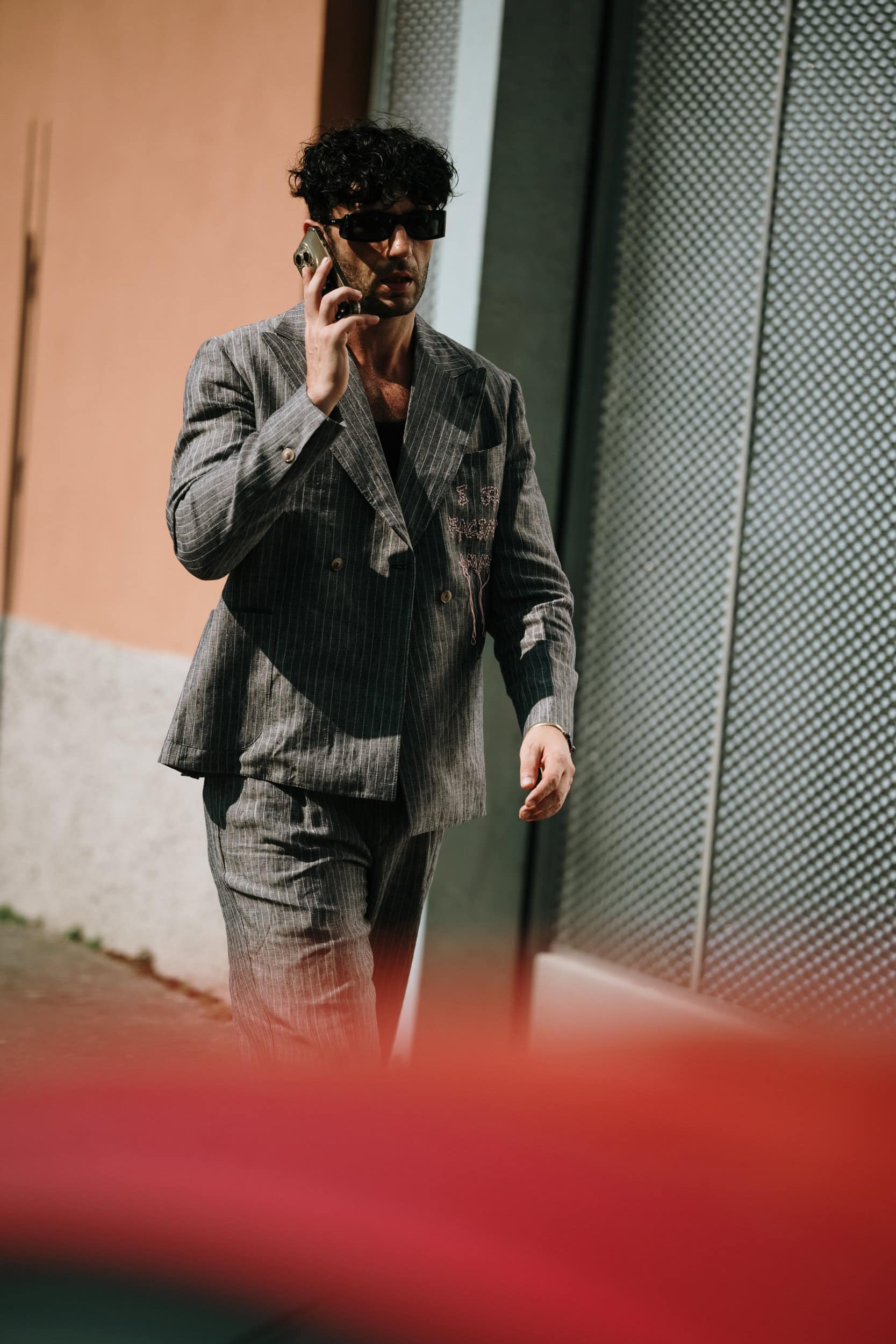 Milano Milan Men's Street Style Spring 2026 Shows