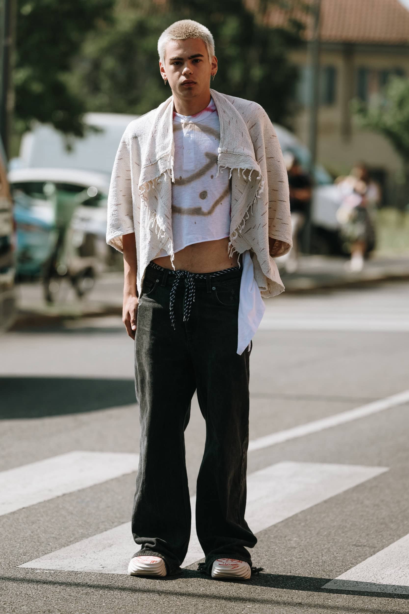 Milano Milan Men's Street Style Spring 2026 Shows