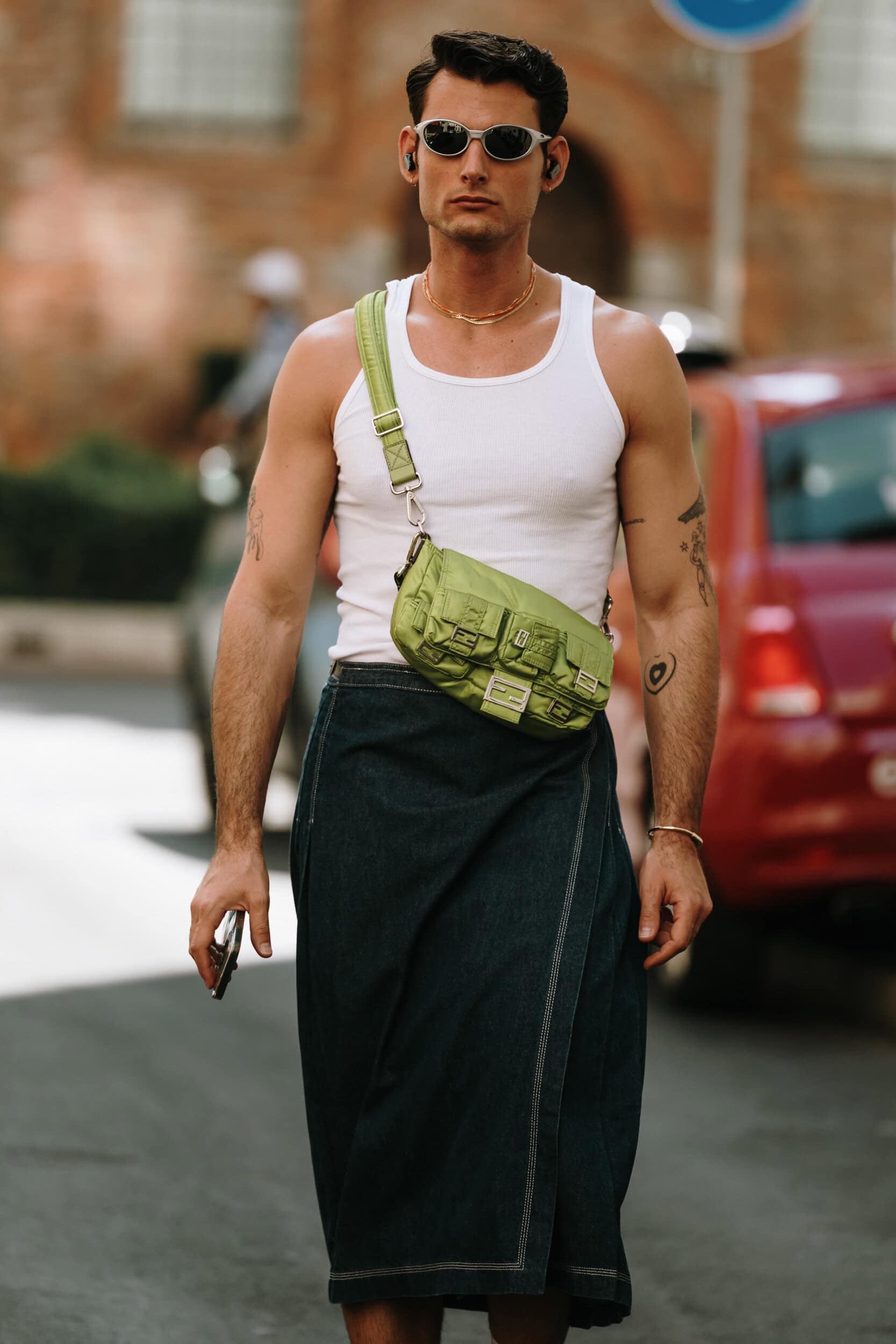 Milano Milan Men's Street Style Spring 2026 Shows