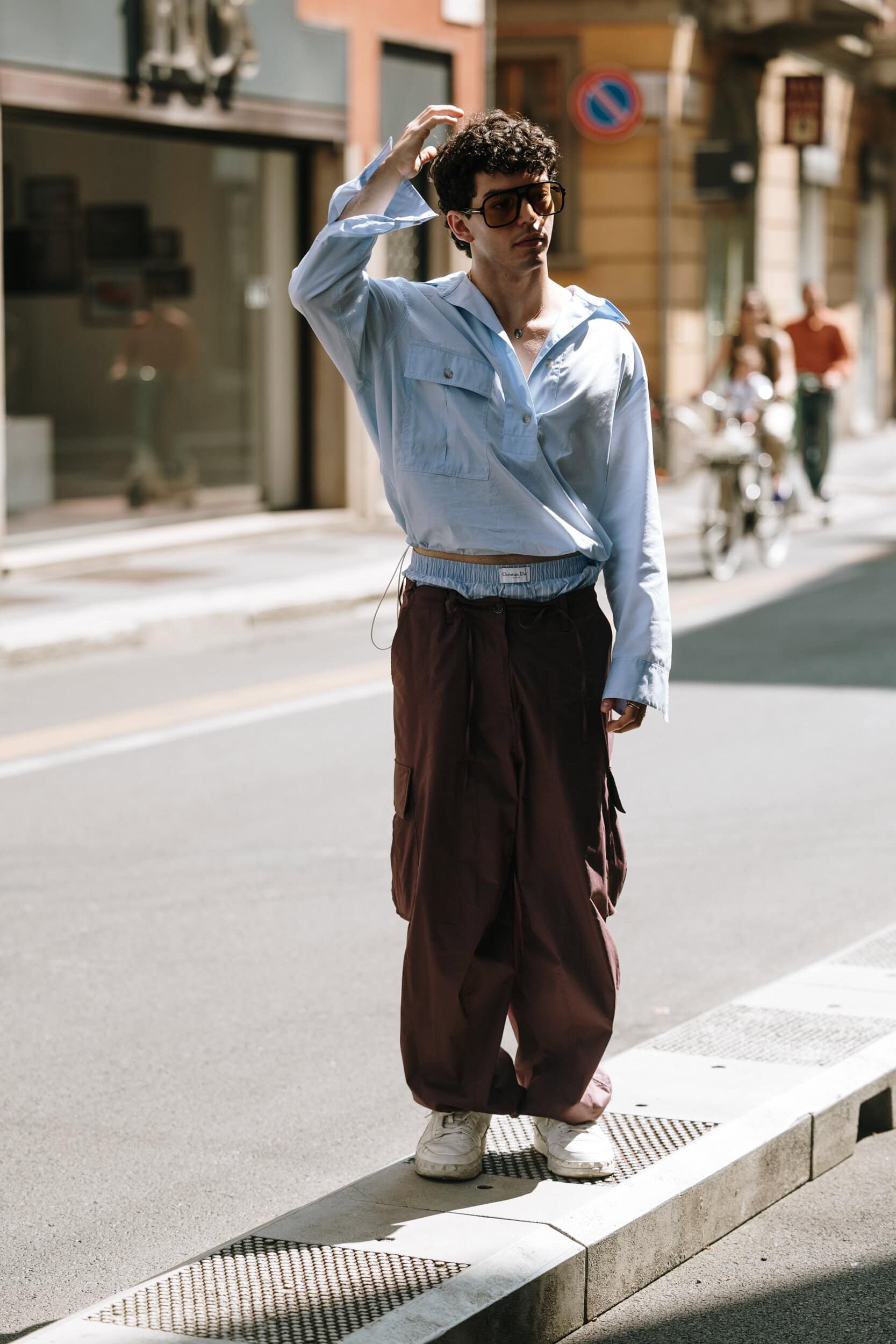 Milano Milan Men's Street Style Spring 2026 Shows