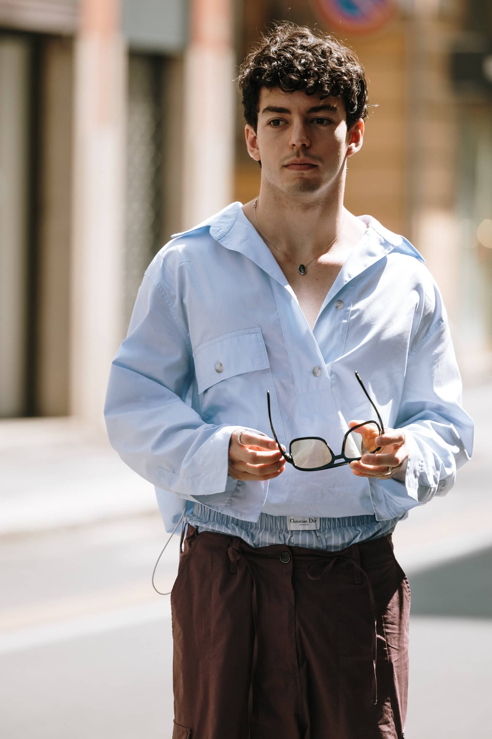 Milano Milan Men's Street Style Spring 2026 Shows