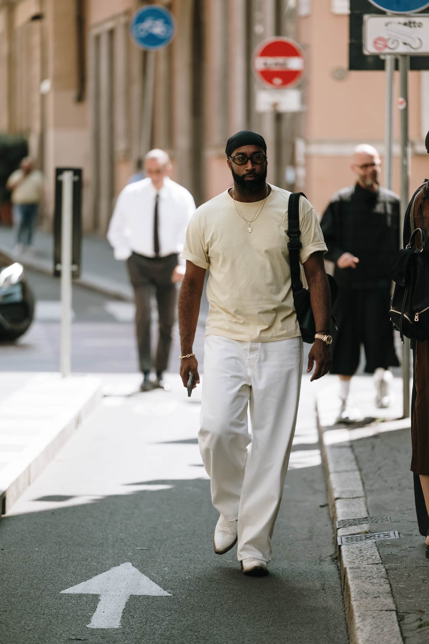 Milano Milan Men's Street Style Spring 2026 Shows