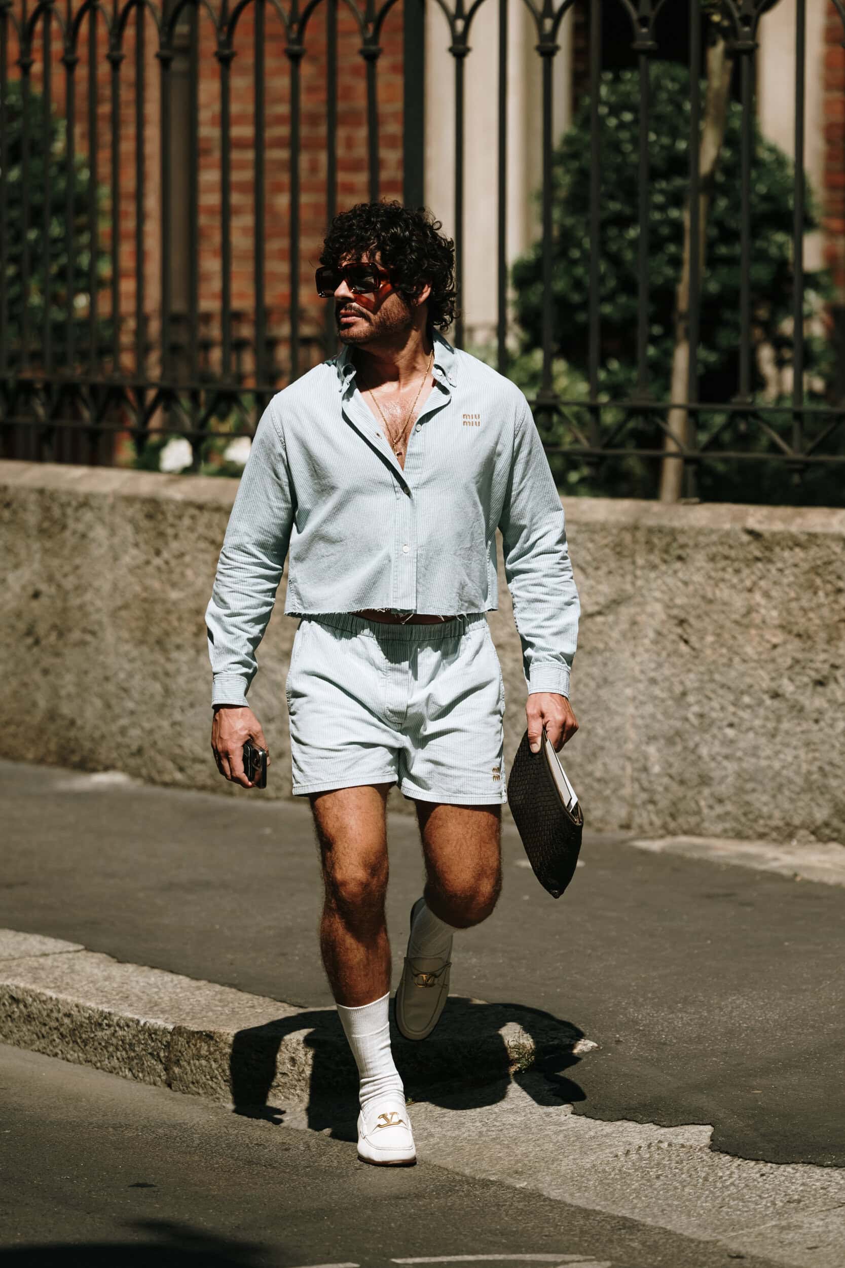 Milano Milan Men's Street Style Spring 2026 Shows