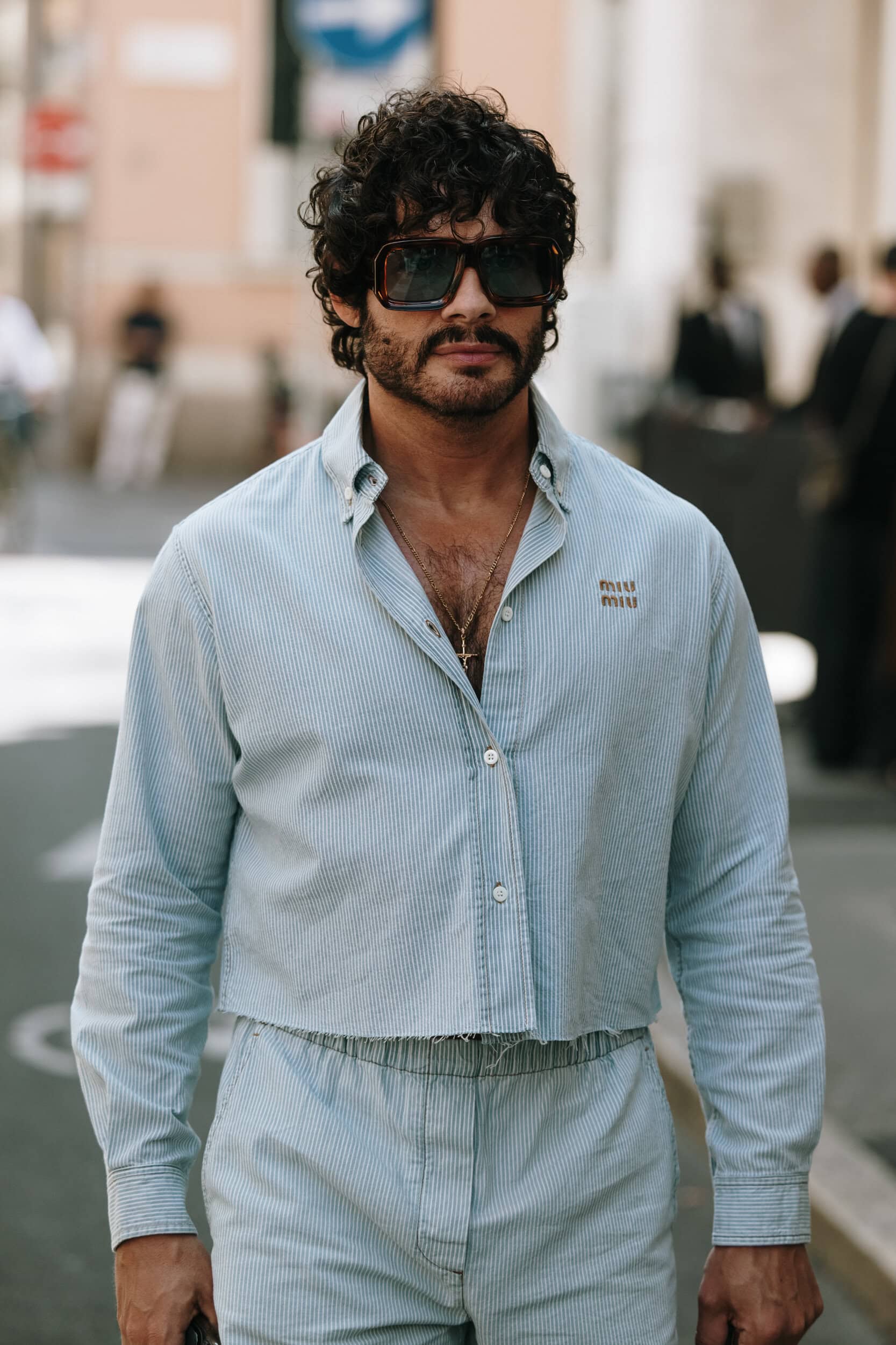 Milano Milan Men's Street Style Spring 2026 Shows