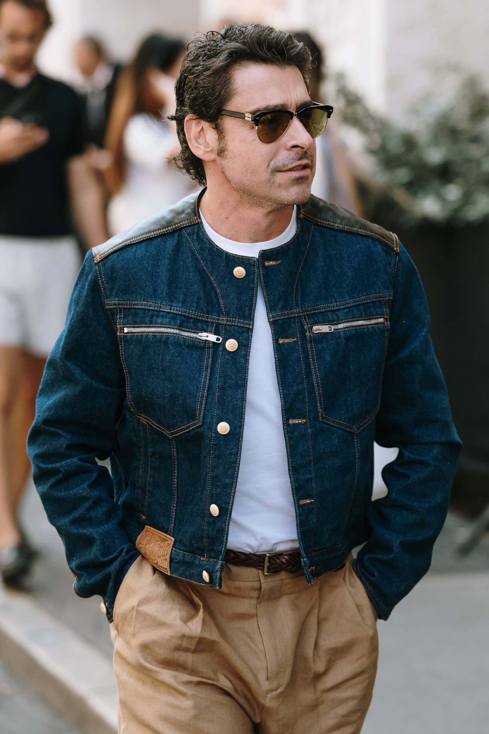 Milano Milan Men's Street Style Spring 2026 Shows