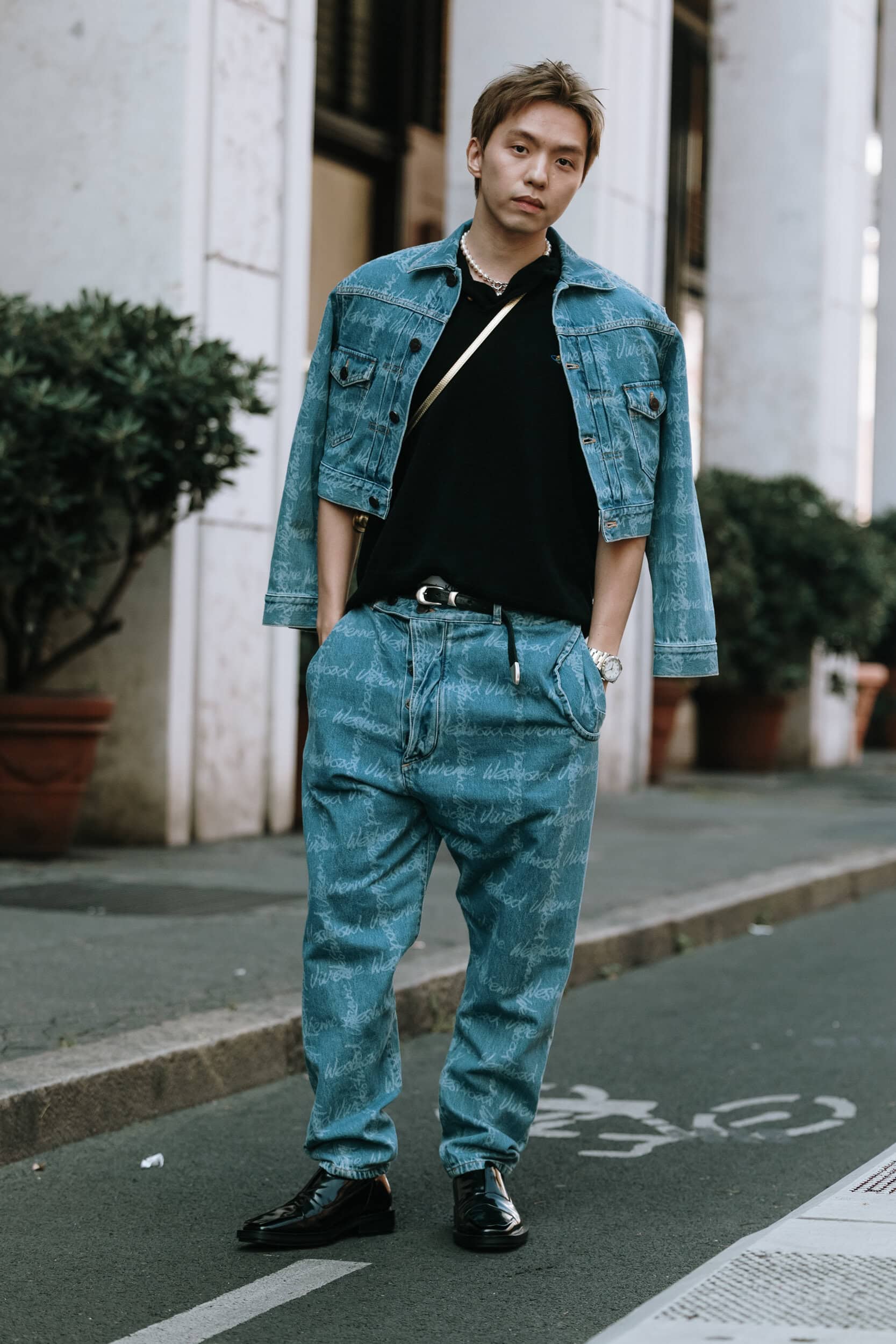 Milano Milan Men's Street Style Spring 2026 Shows