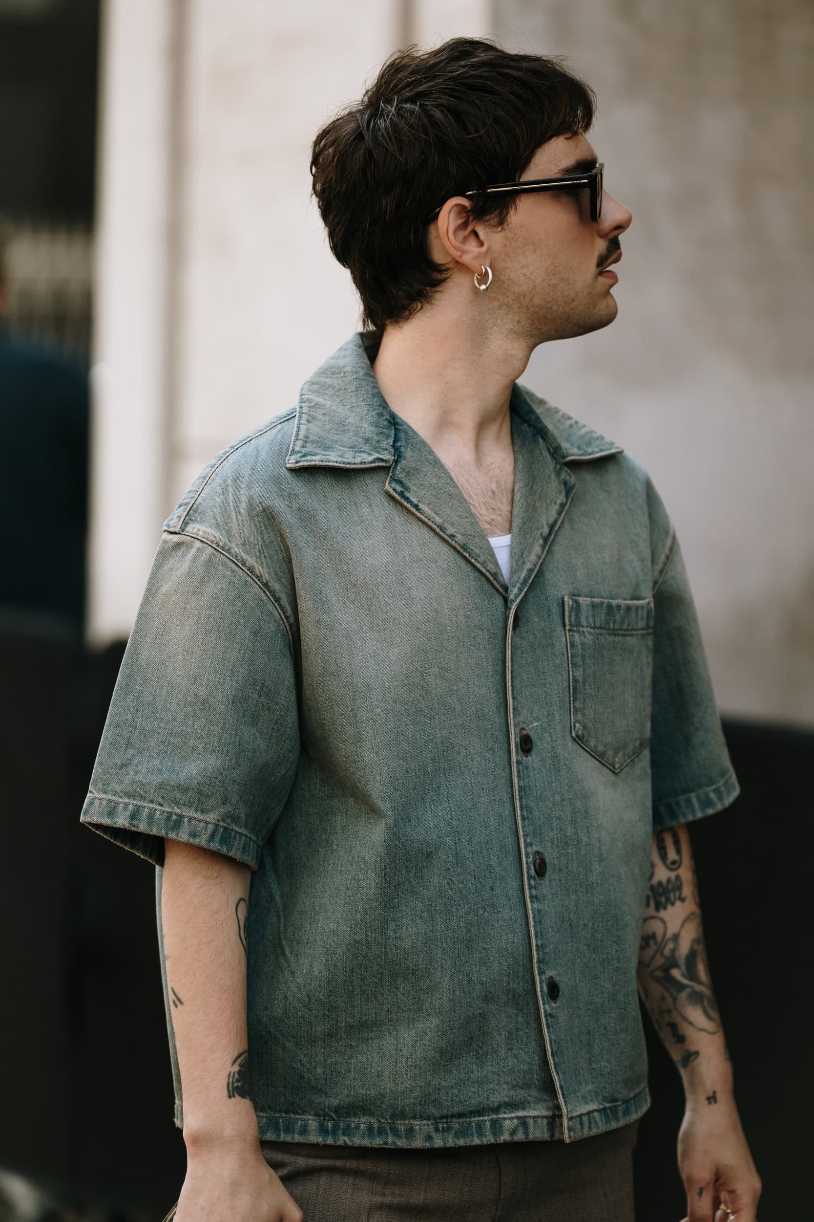 Milano Milan Men's Street Style Spring 2026 Shows
