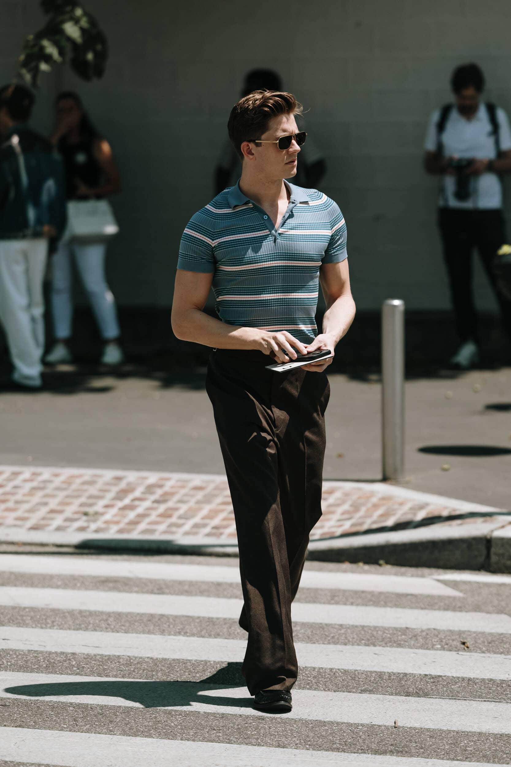 Milano Milan Men's Street Style Spring 2026 Shows
