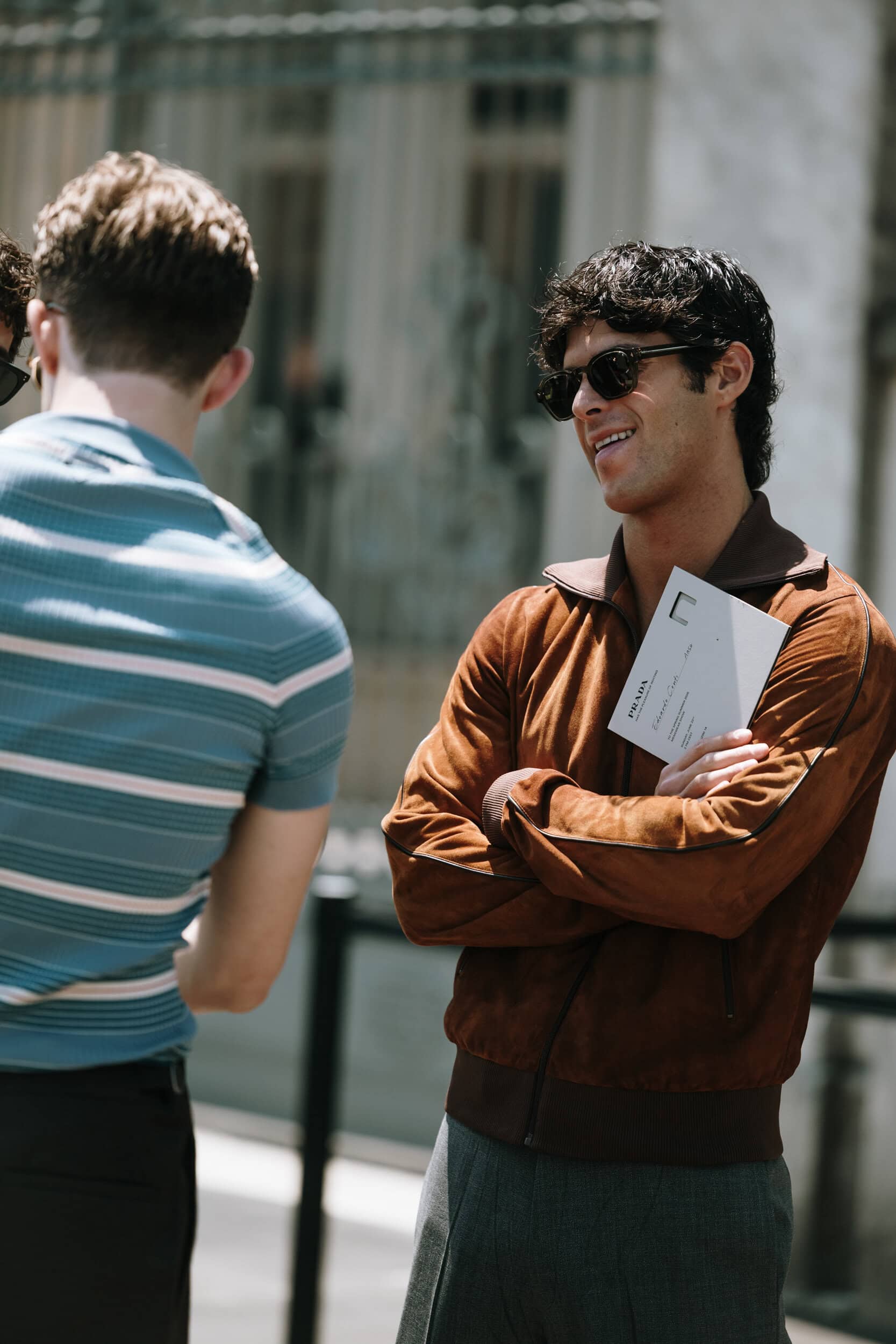 Milano Milan Men's Street Style Spring 2026 Shows
