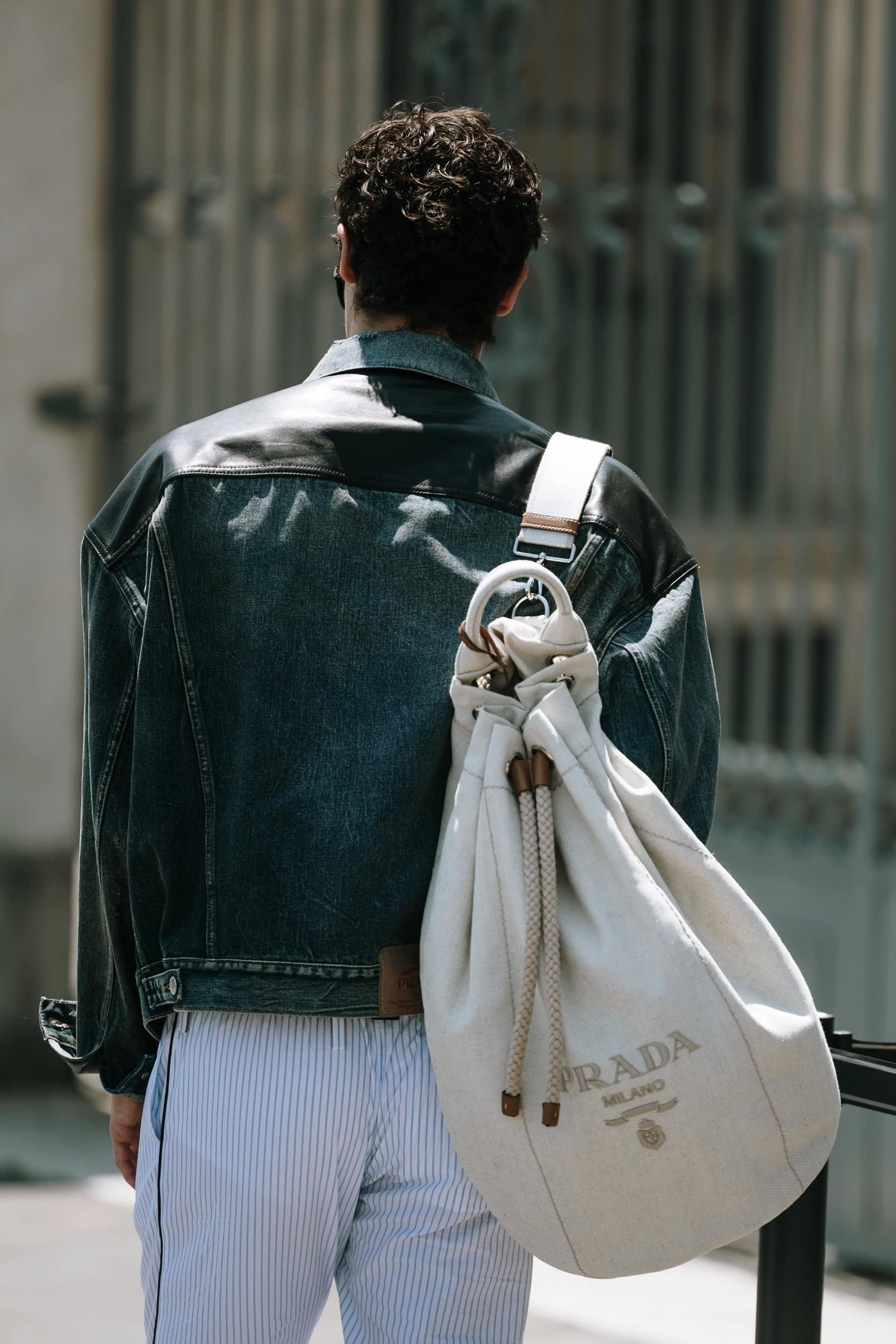 Milano Milan Men's Street Style Spring 2026 Shows