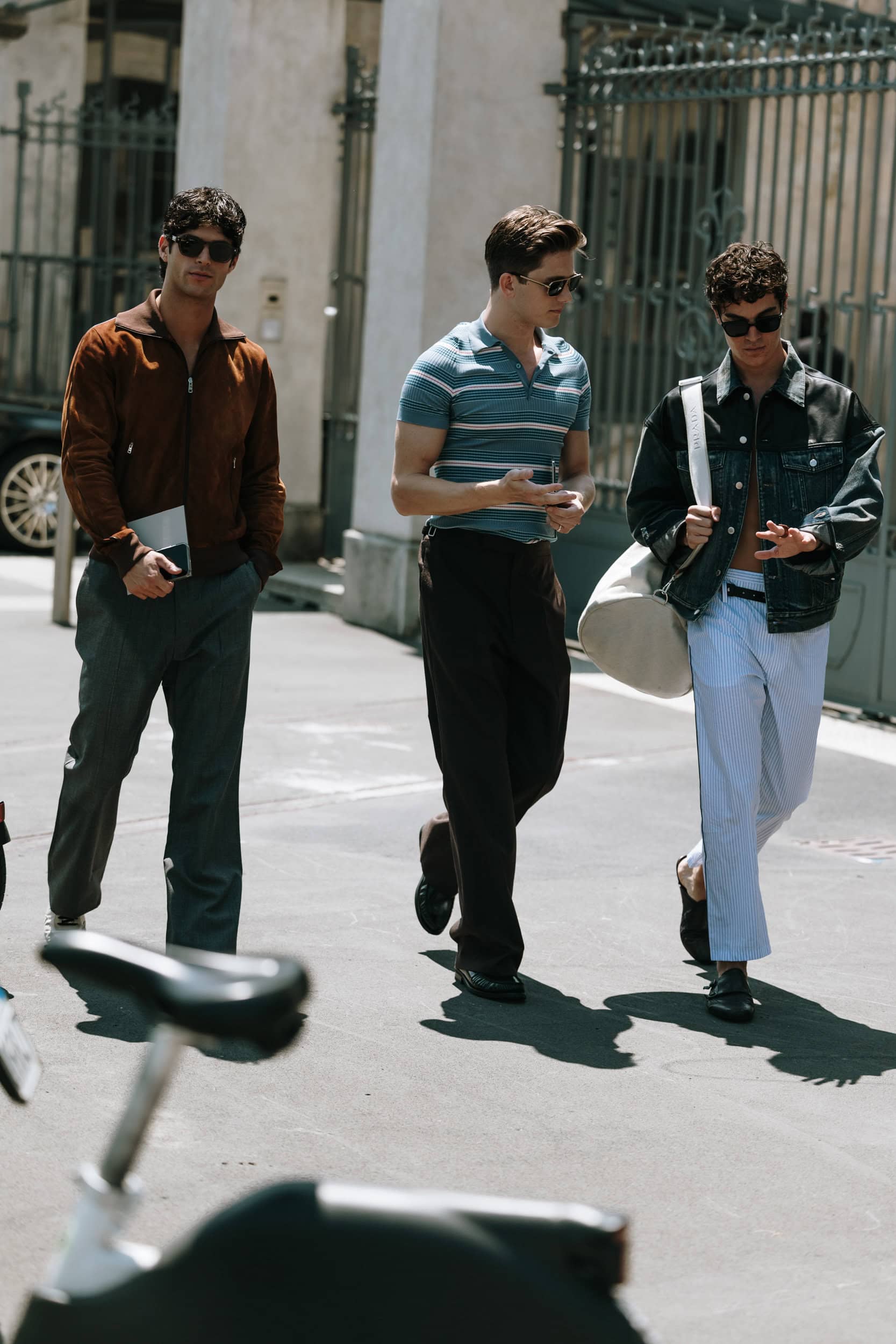 Milano Milan Men's Street Style Spring 2026 Shows