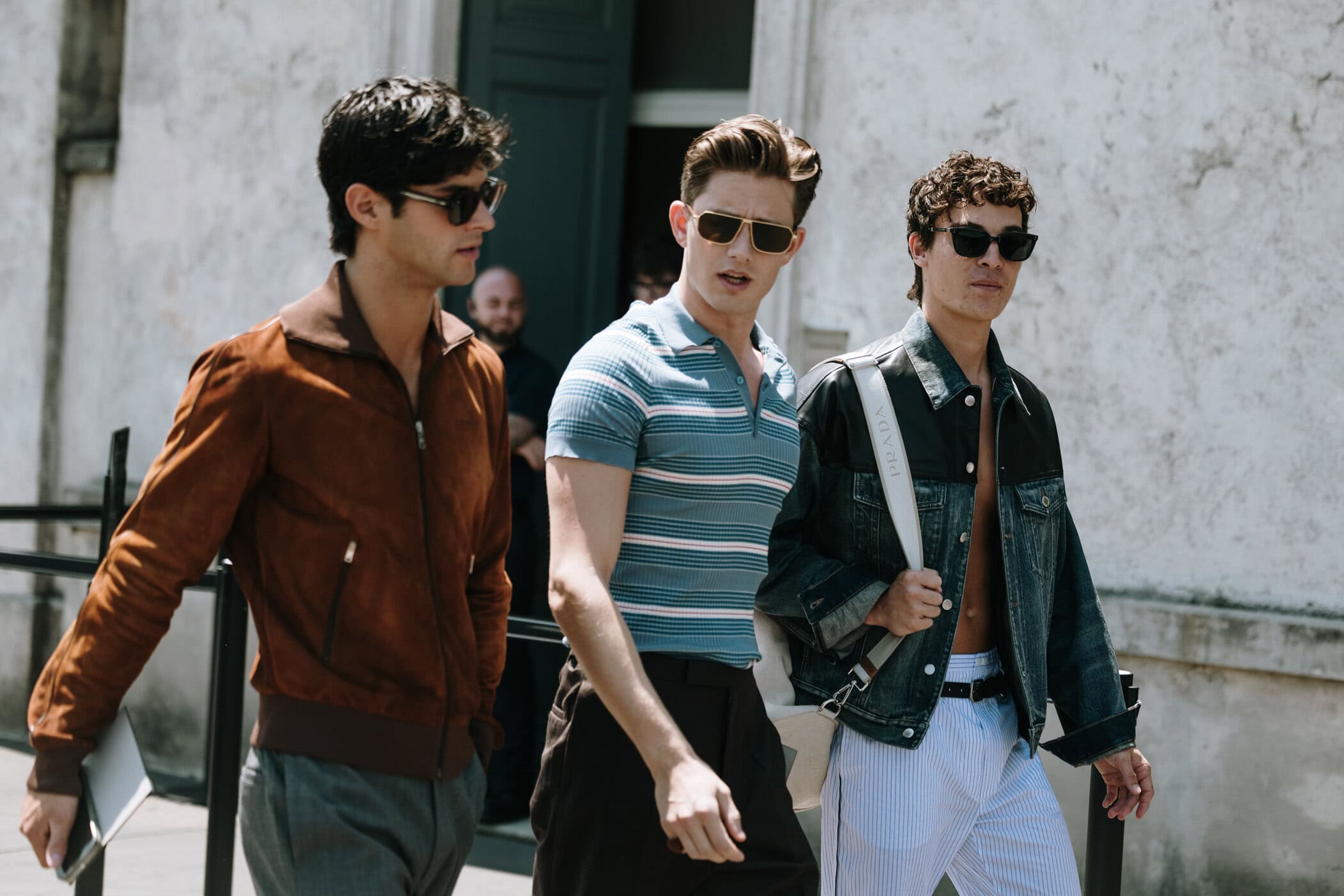 Milano Milan Men's Street Style Spring 2026 Shows