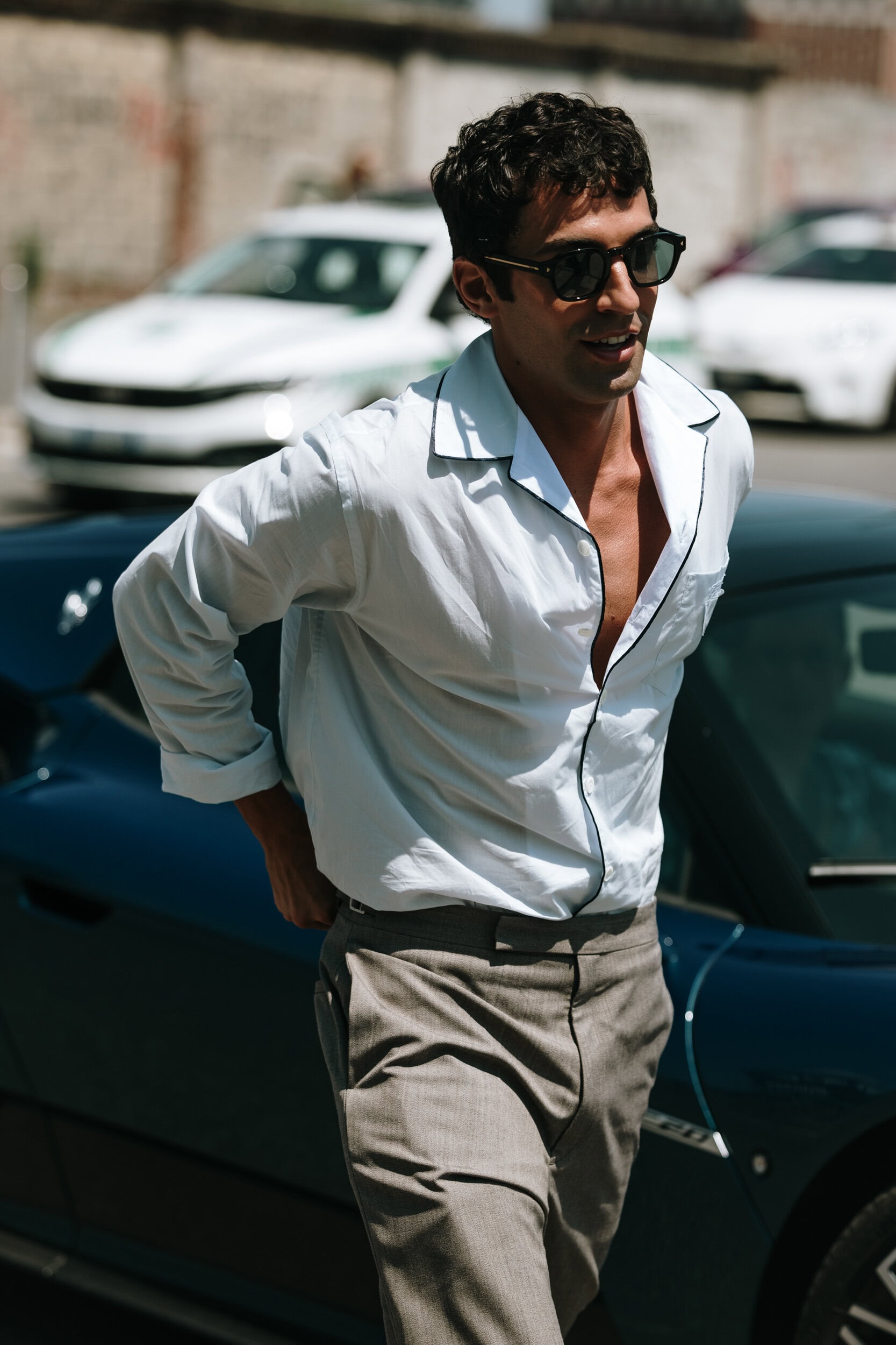 Milano Milan Men's Street Style Spring 2026 Shows