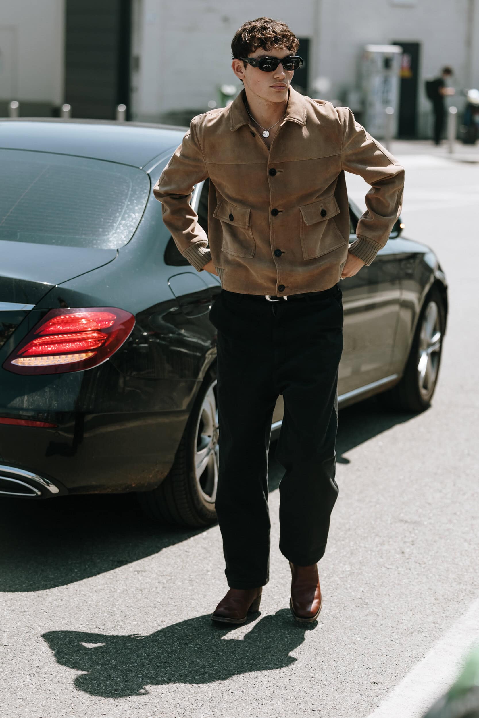 Milano Milan Men's Street Style Spring 2026 Shows