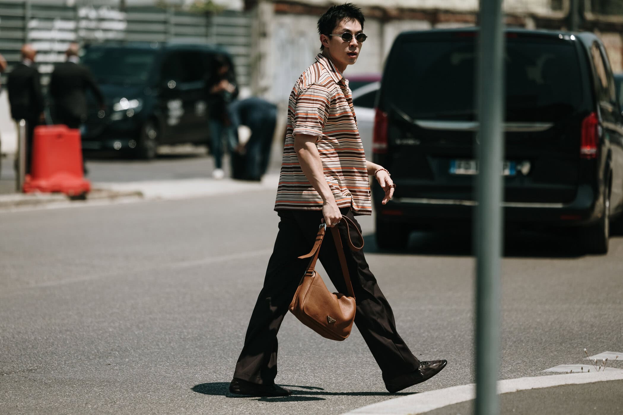 Milano Milan Men's Street Style Spring 2026 Shows