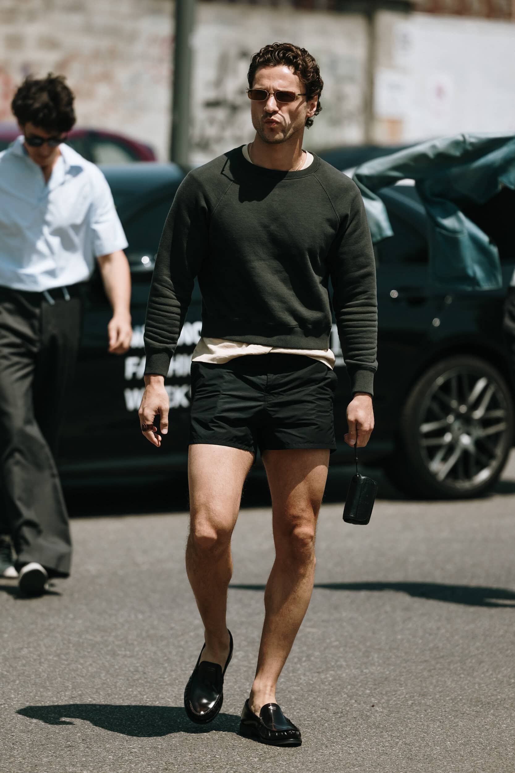 Milano Milan Men's Street Style Spring 2026 Shows