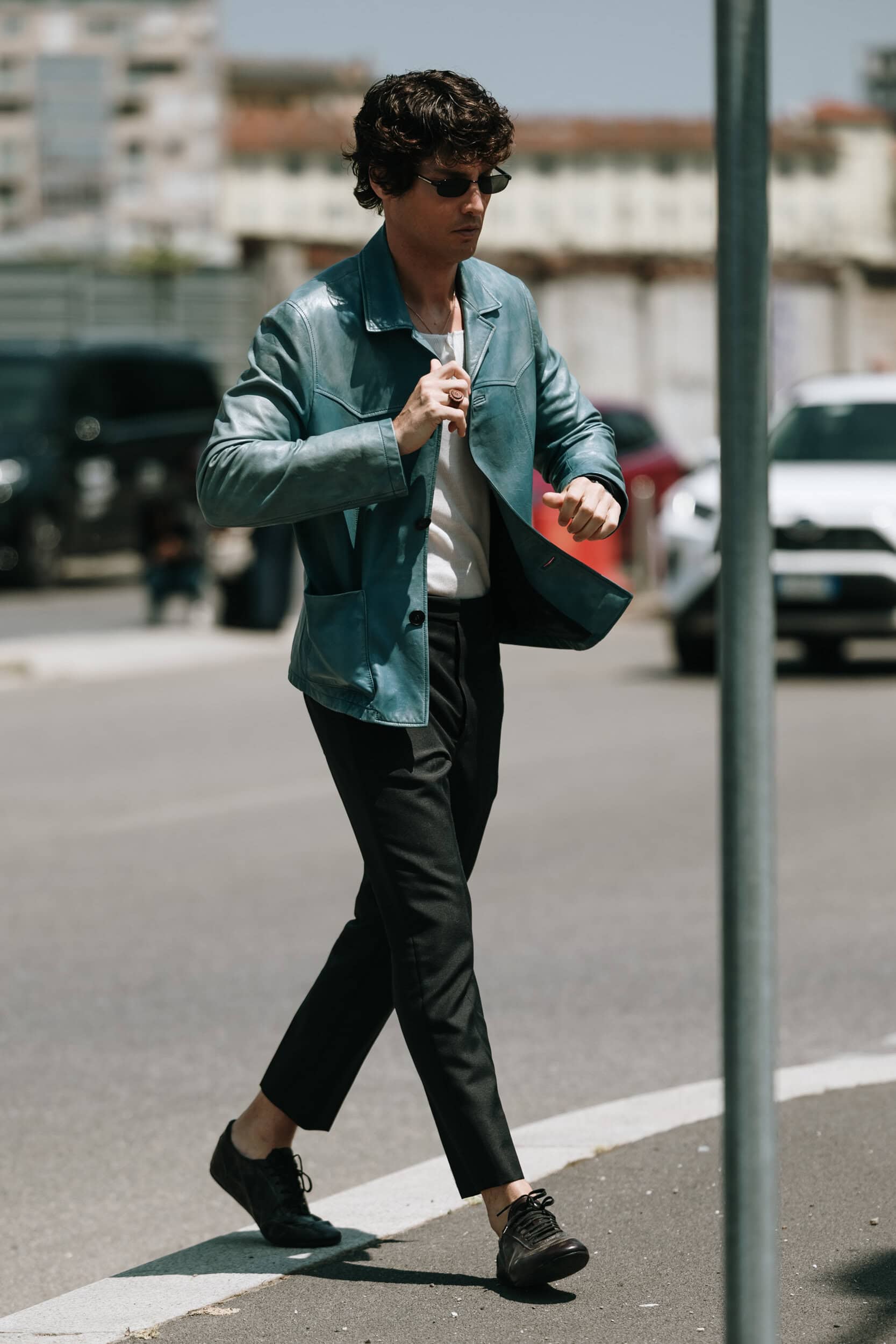 Milano Milan Men's Street Style Spring 2026 Shows