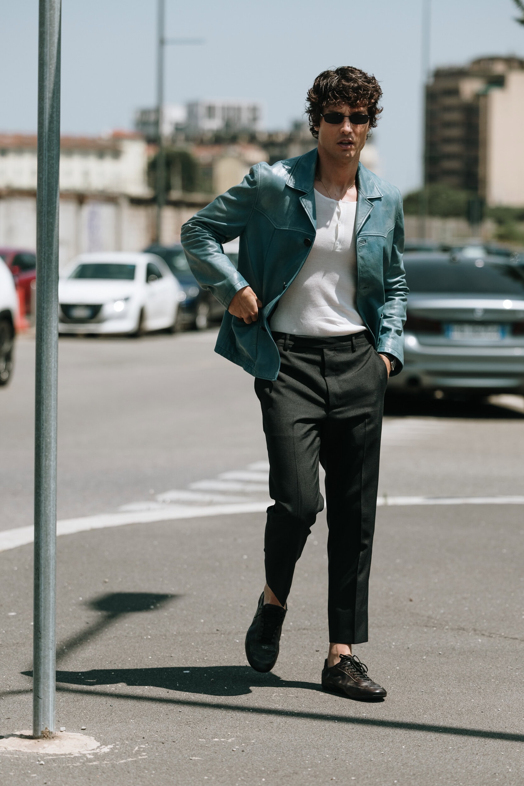 Milano Milan Men's Street Style Spring 2026 Shows