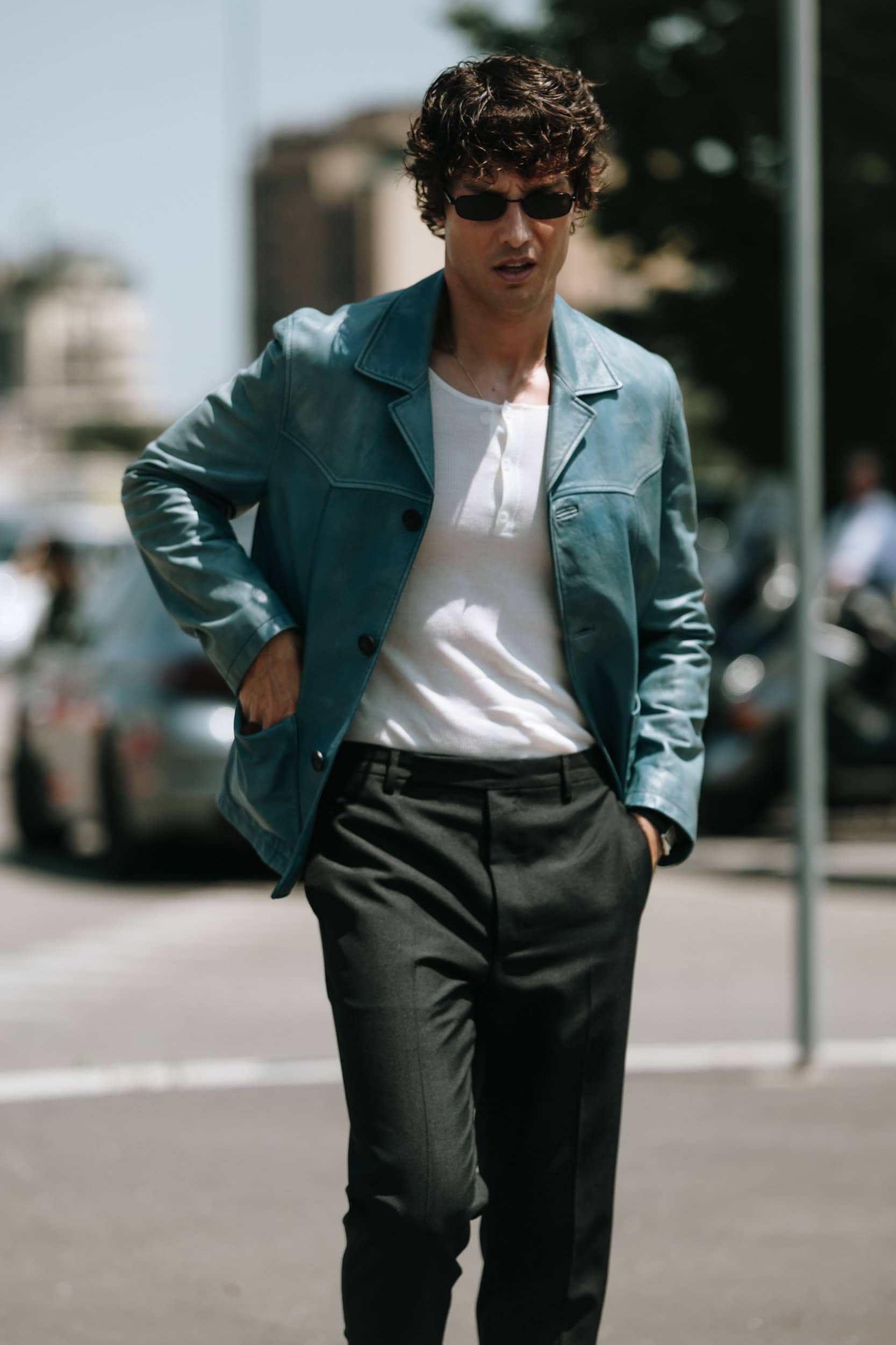 Milano Milan Men's Street Style Spring 2026 Shows
