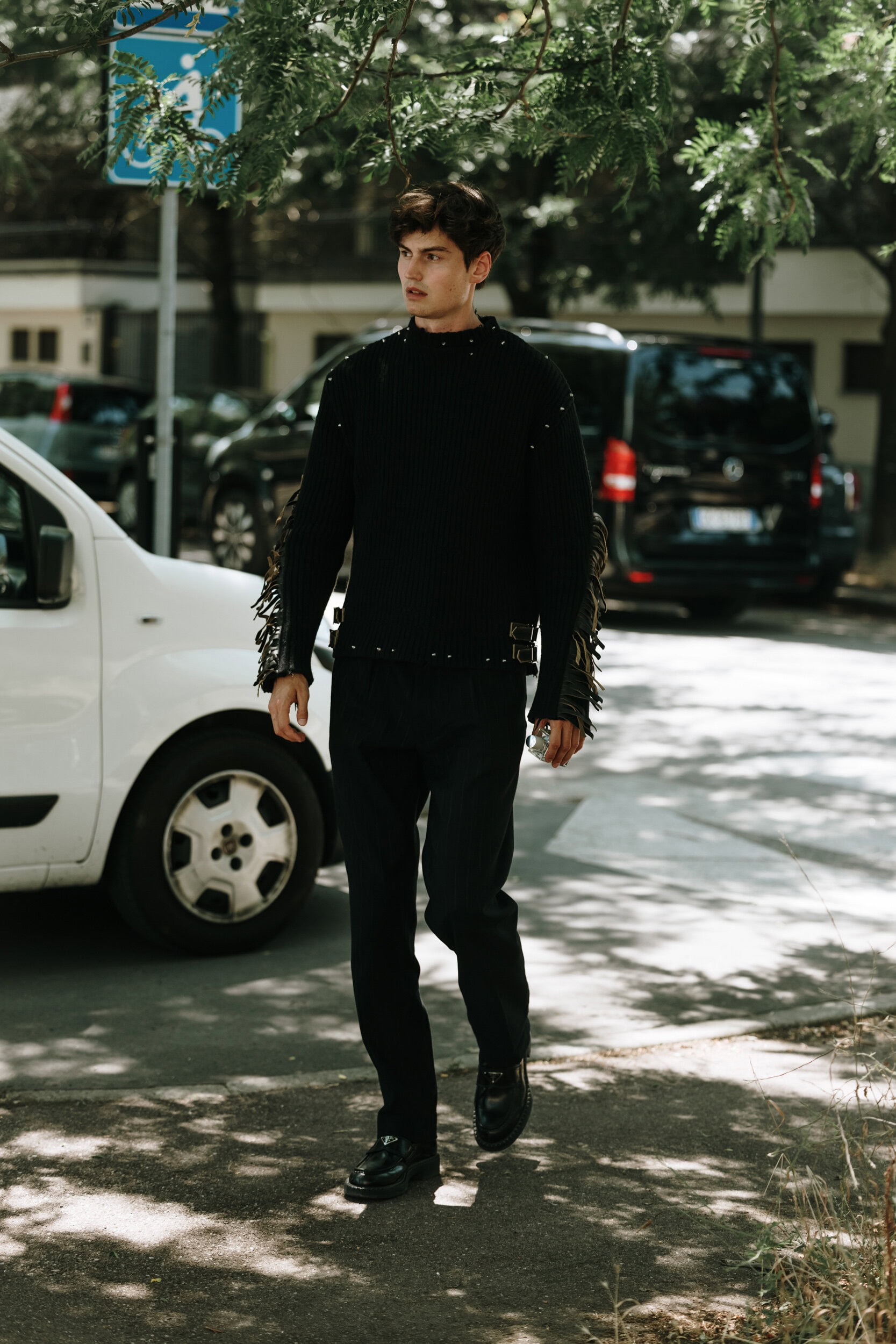Milano Milan Men's Street Style Spring 2026 Shows