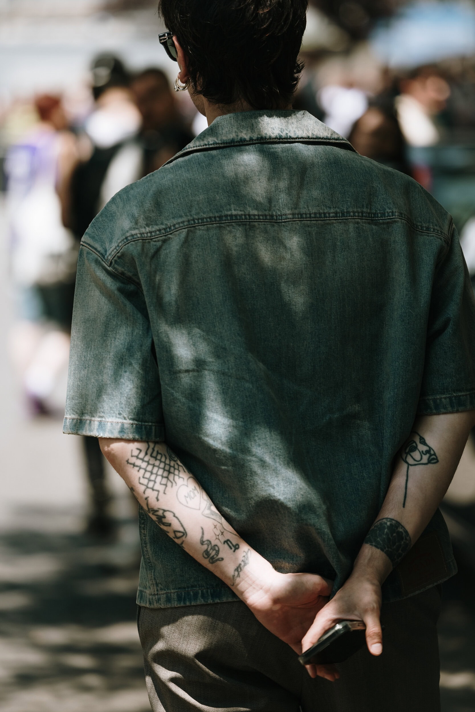 Milano Milan Men's Street Style Spring 2026 Shows