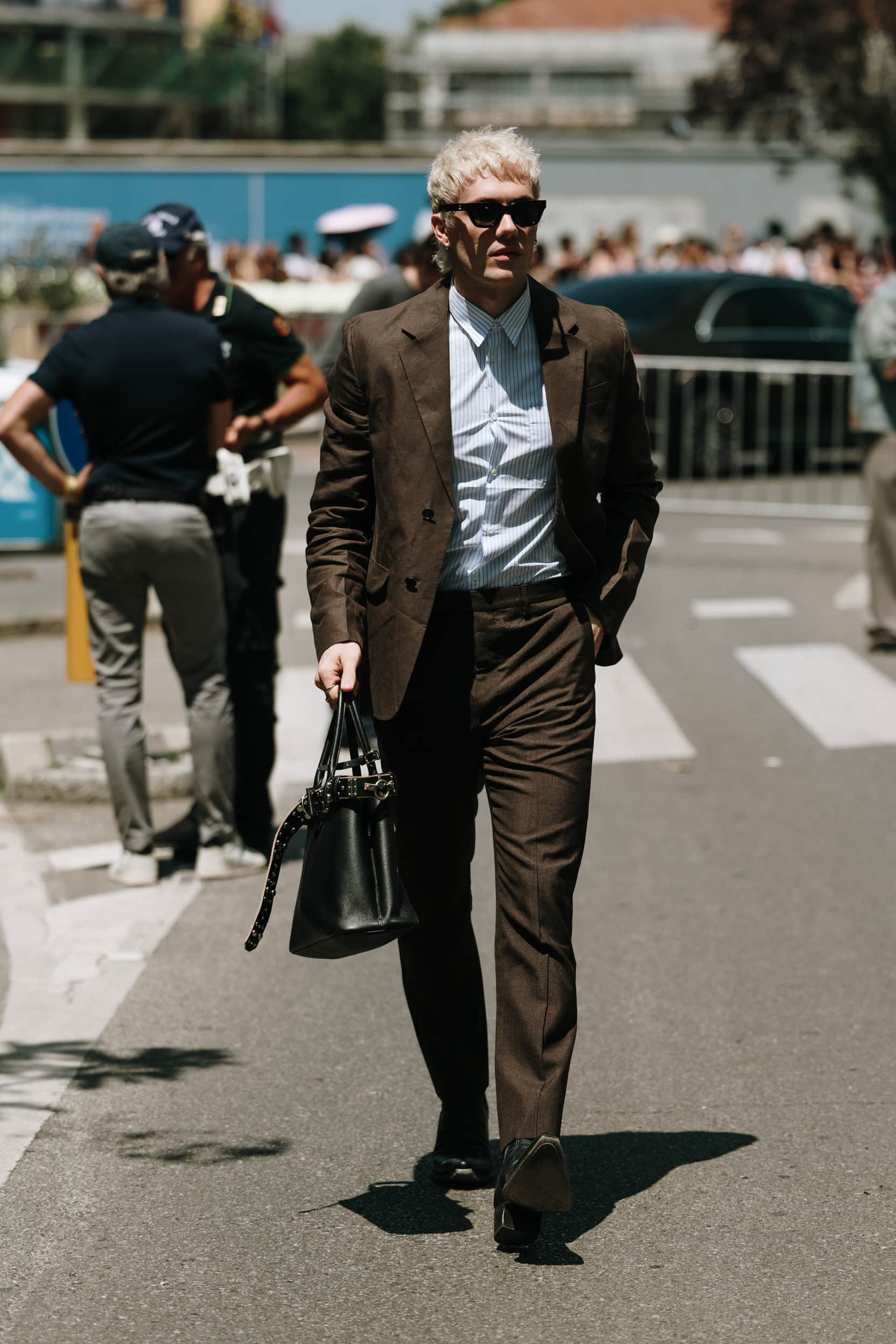 Milano Milan Men's Street Style Spring 2026 Shows