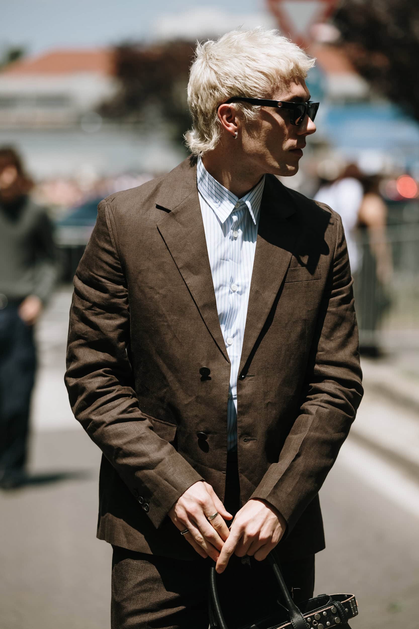 Milano Milan Men's Street Style Spring 2026 Shows