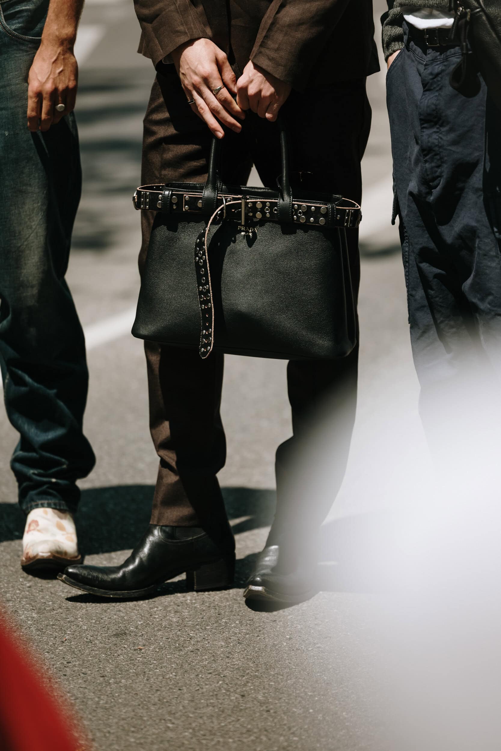 Milano Milan Men's Street Style Spring 2026 Shows