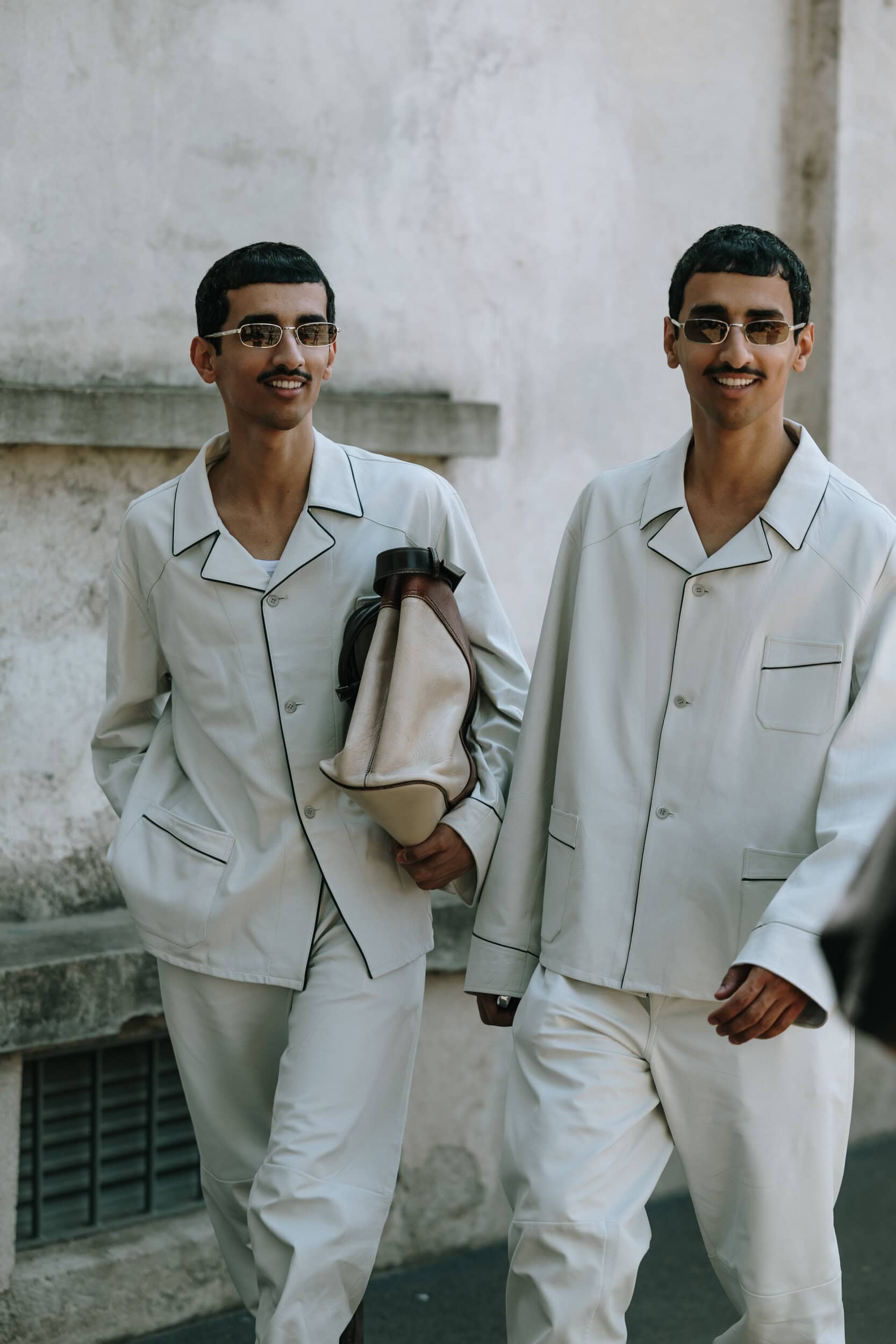 Milano Milan Men's Street Style Spring 2026 Shows