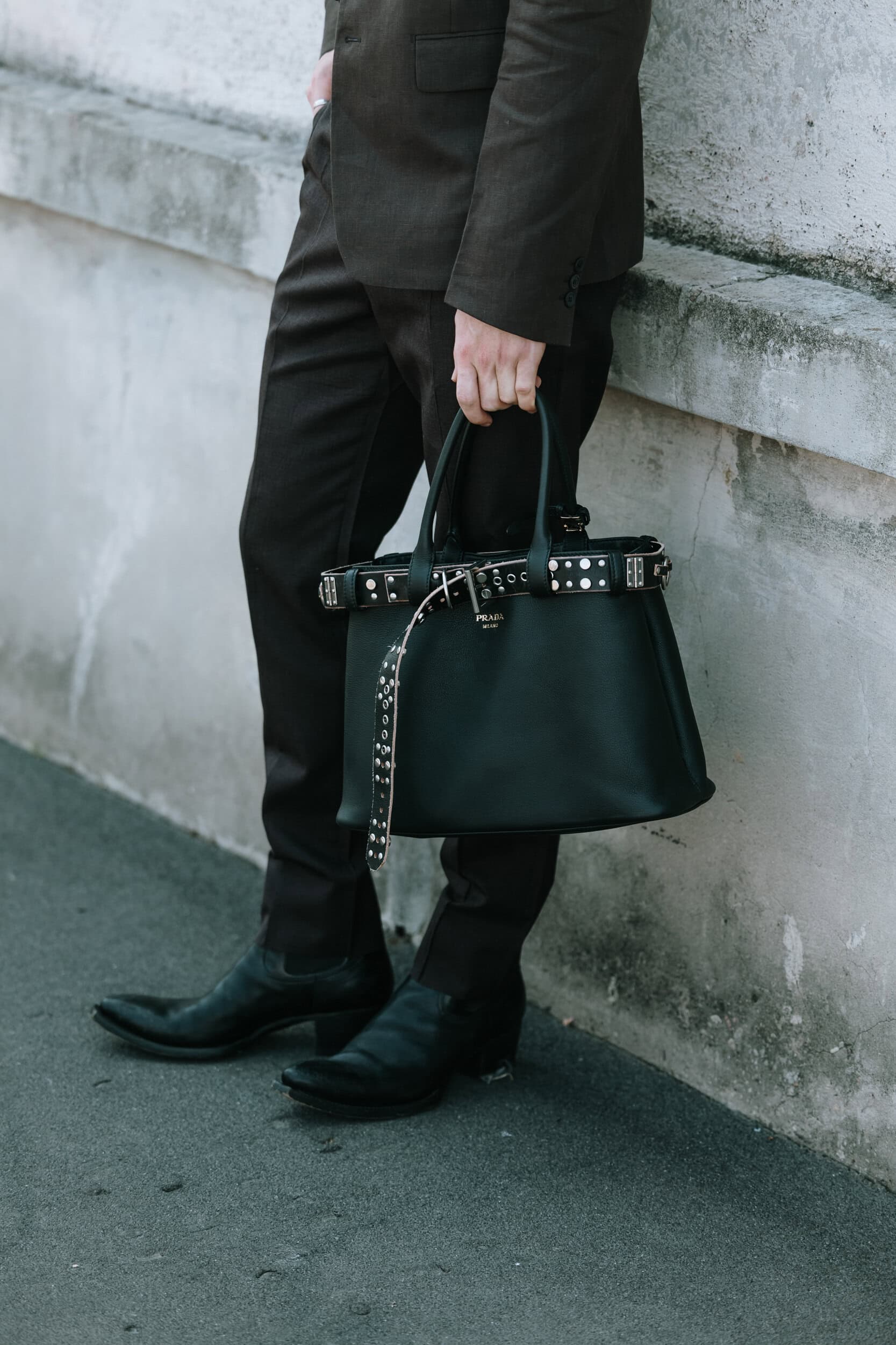 Milano Milan Men's Street Style Spring 2026 Shows