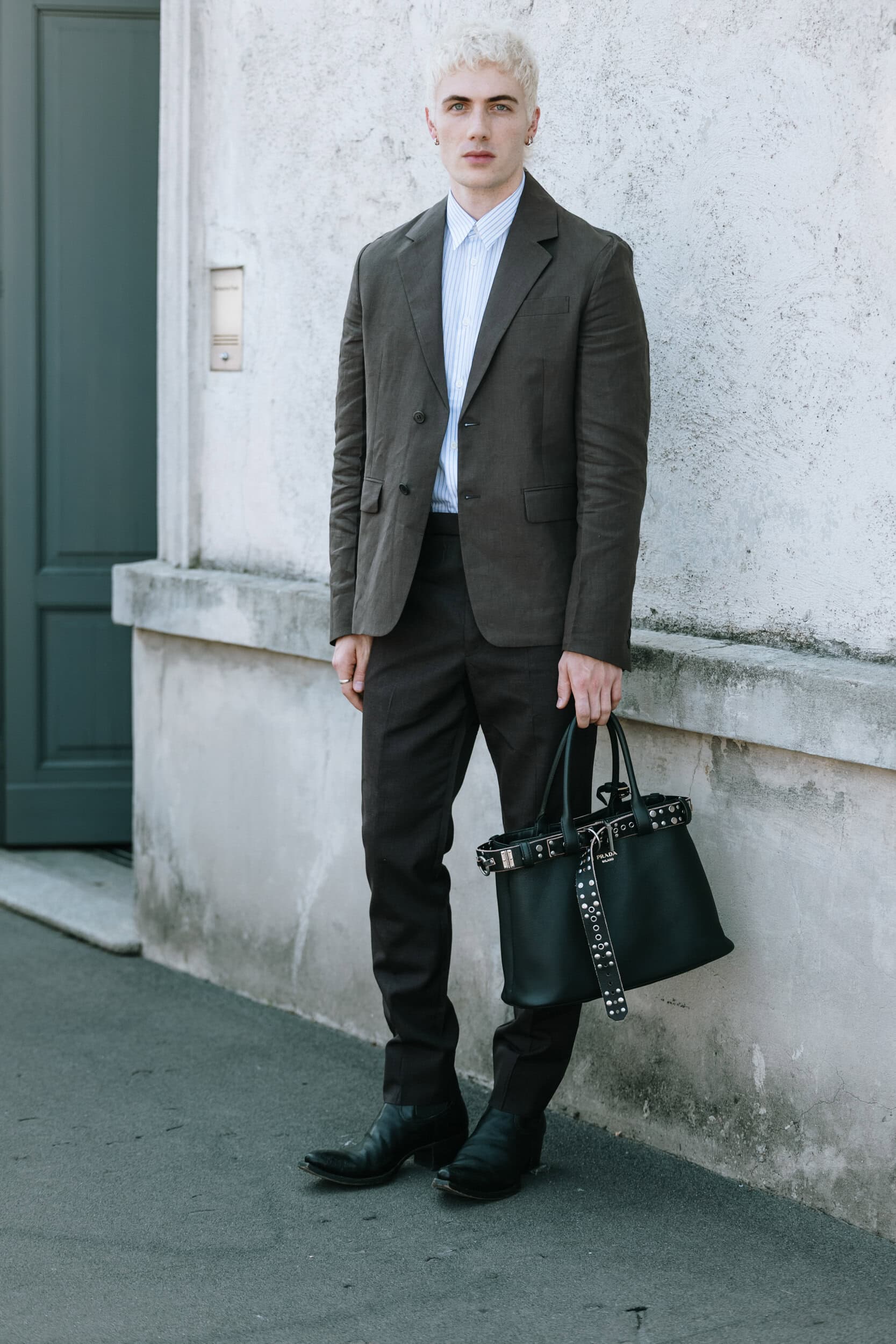 Milano Milan Men's Street Style Spring 2026 Shows