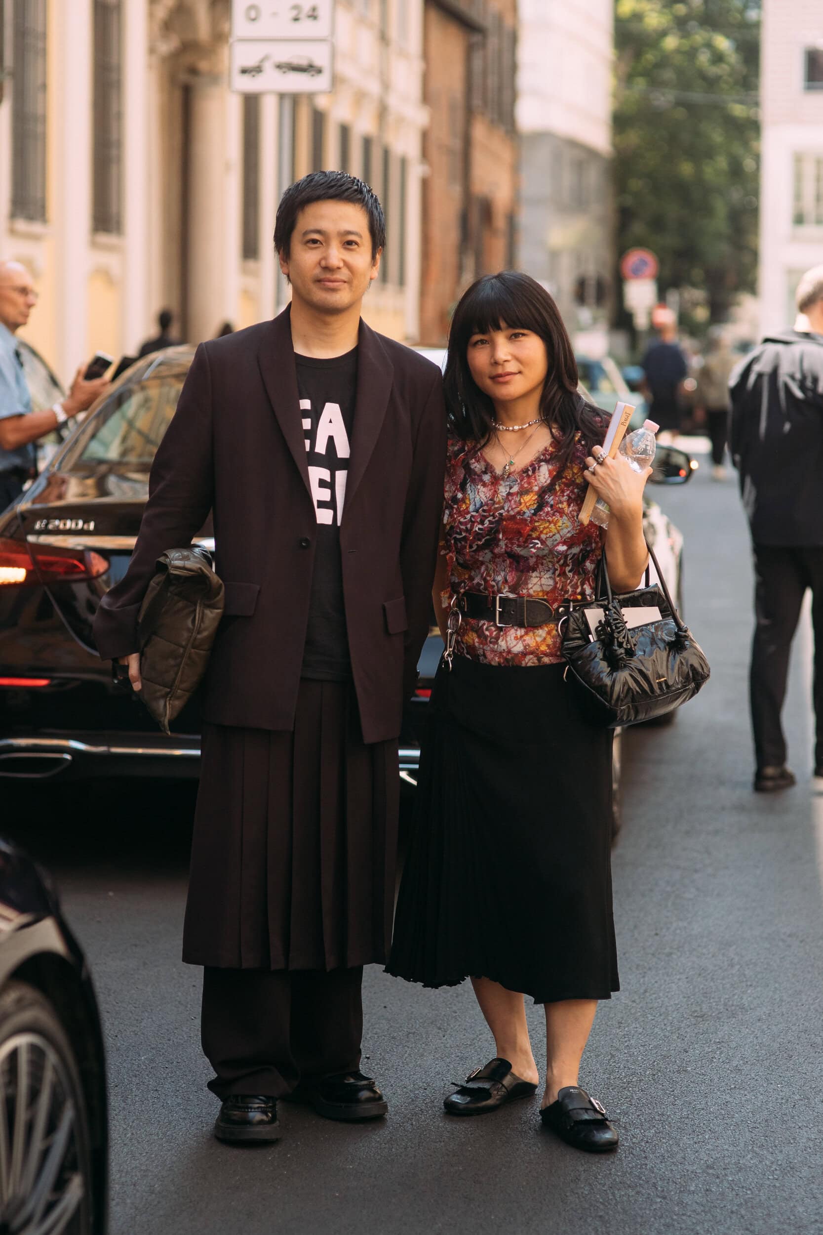 Milano Milan Men's Street Style Spring 2026 Shows