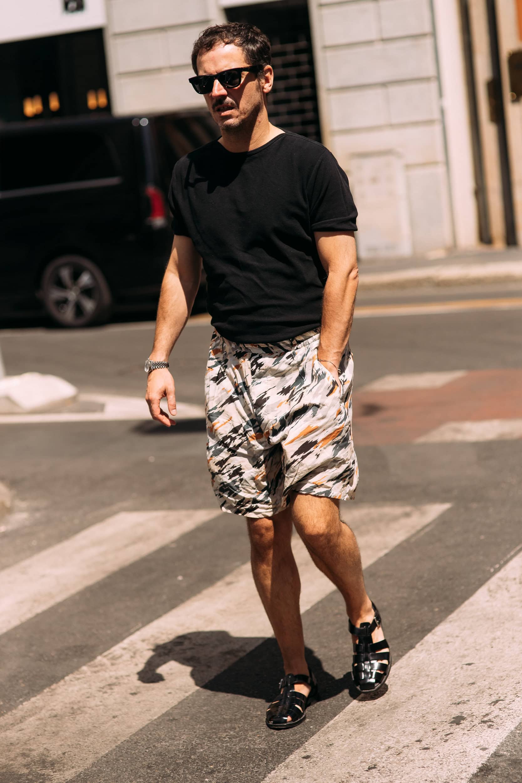 Milano Milan Men's Street Style Spring 2026 Shows