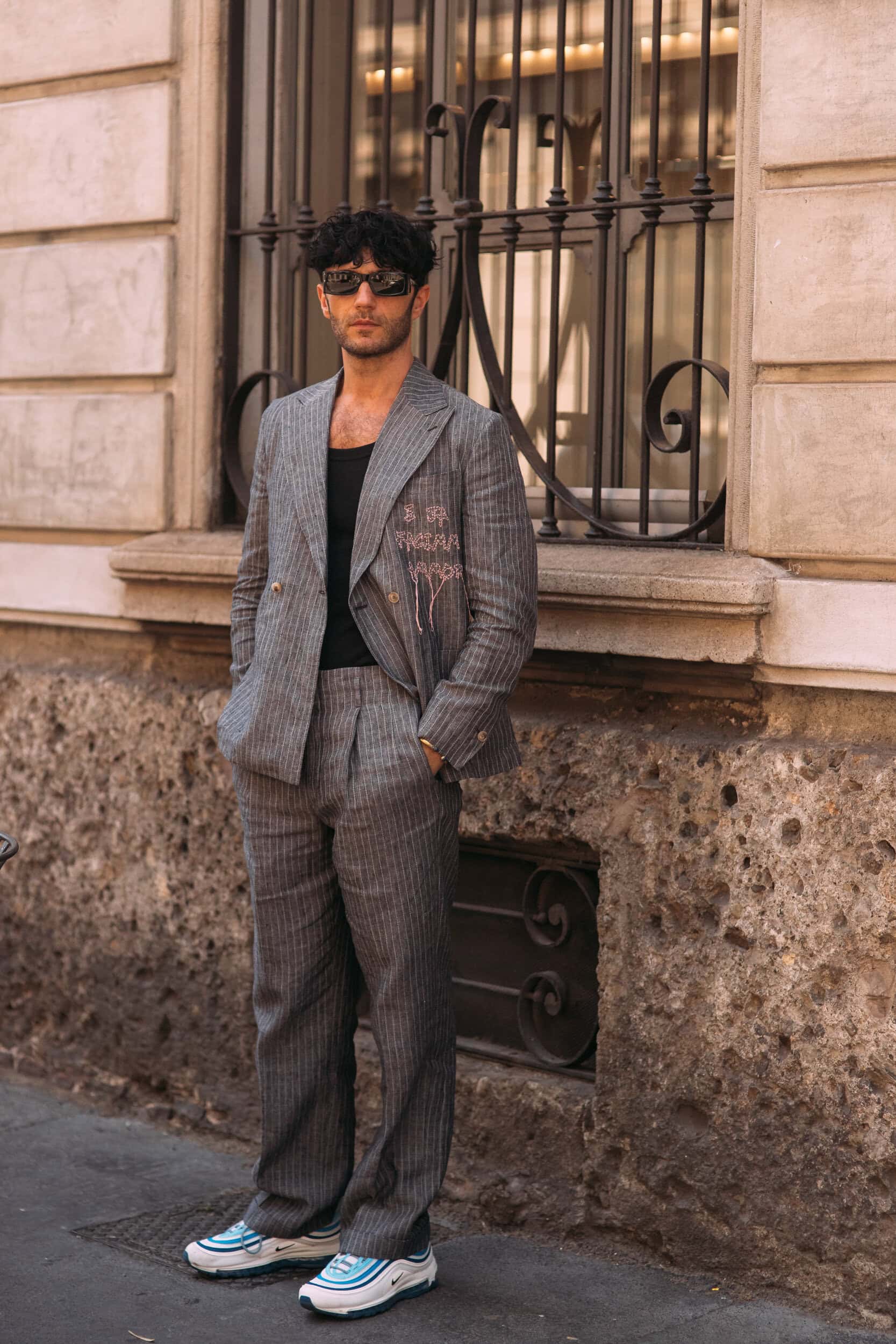 Milano Milan Men's Street Style Spring 2026 Shows