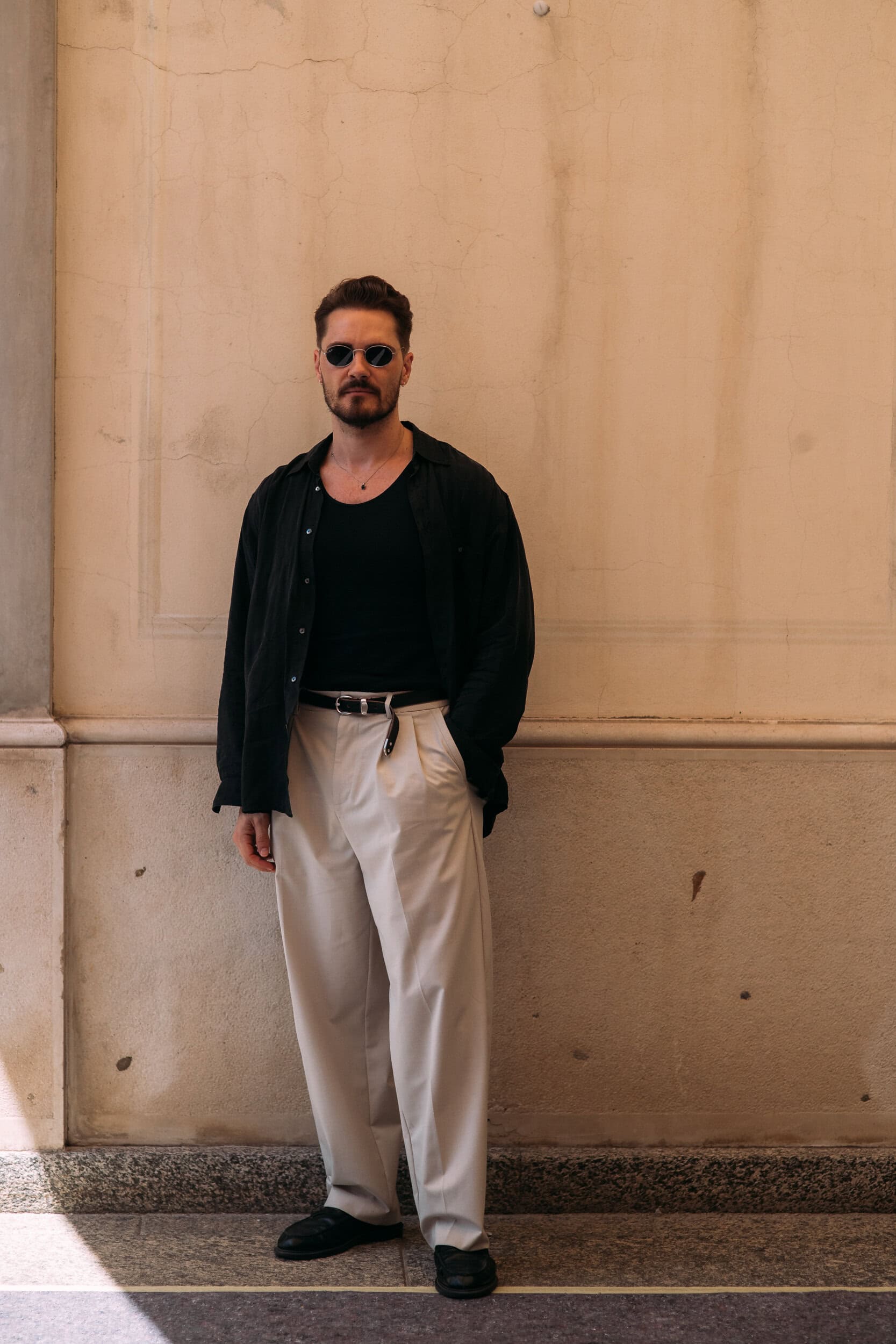 Milano Milan Men's Street Style Spring 2026 Shows