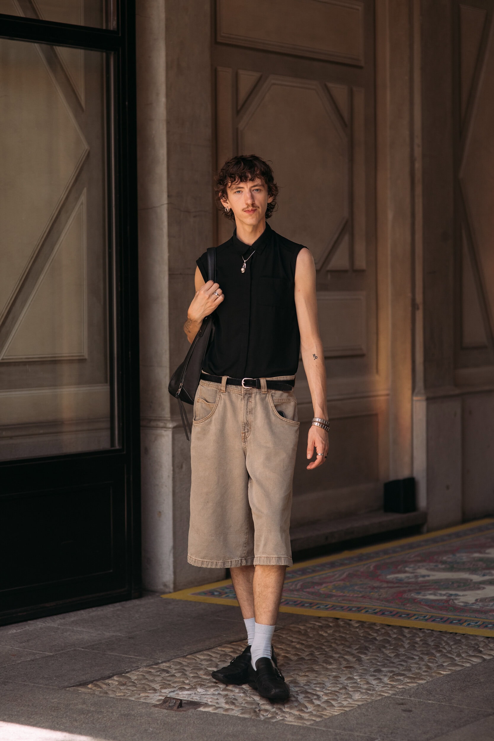 Milano Milan Men's Street Style Spring 2026 Shows