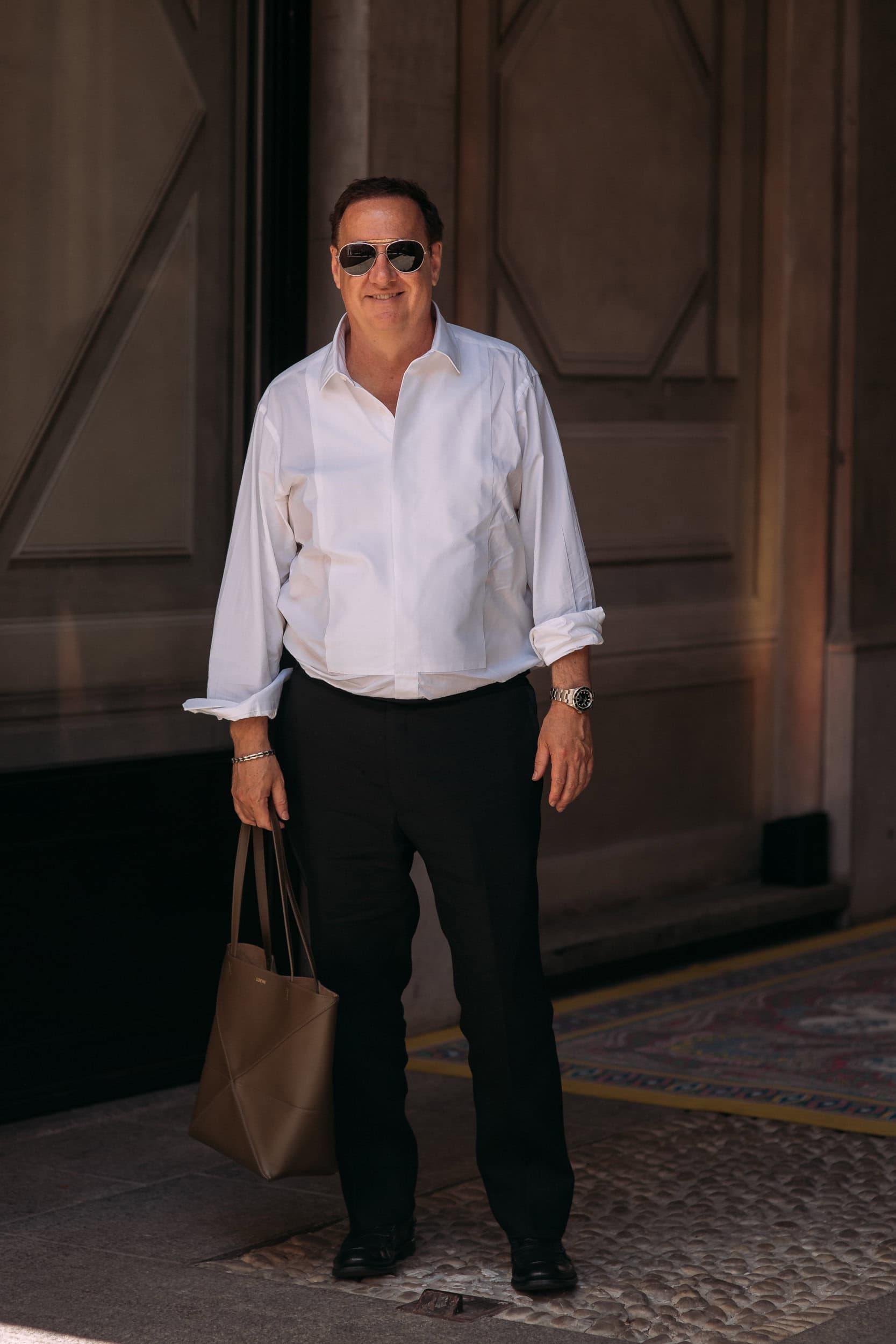 Milano Milan Men's Street Style Spring 2026 Shows