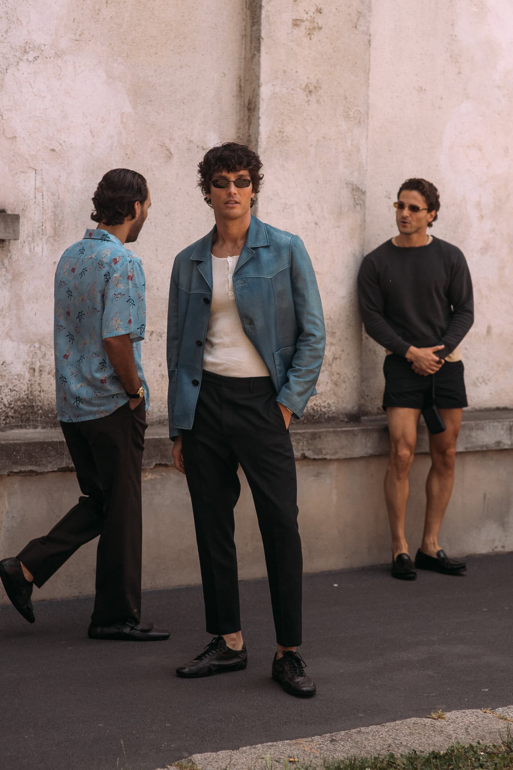 Milano Milan Men's Street Style Spring 2026 Shows